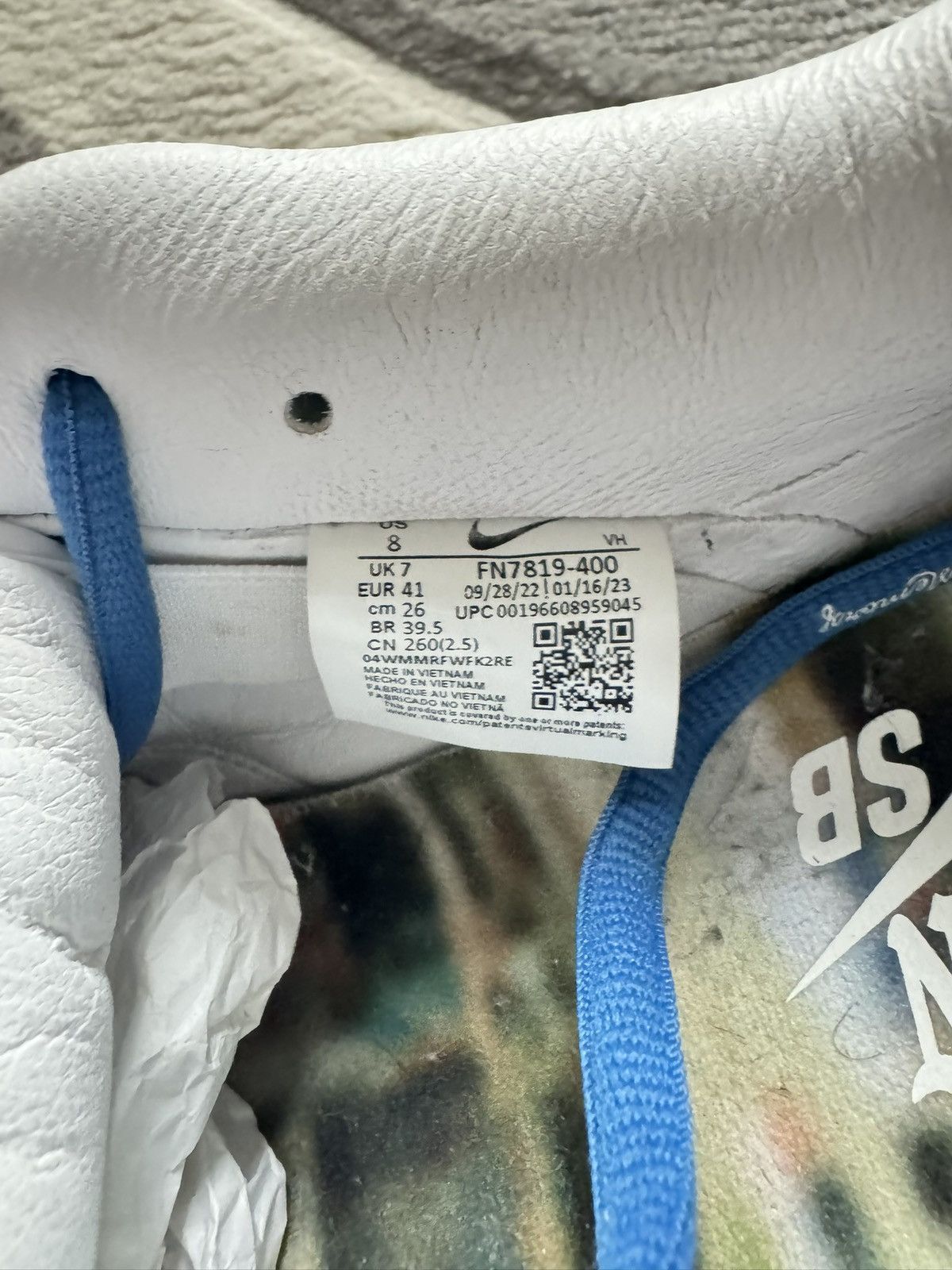 Nike Nike SB Dunk Low Born x Raised Size US 8 / EU 41 - 8 Thumbnail