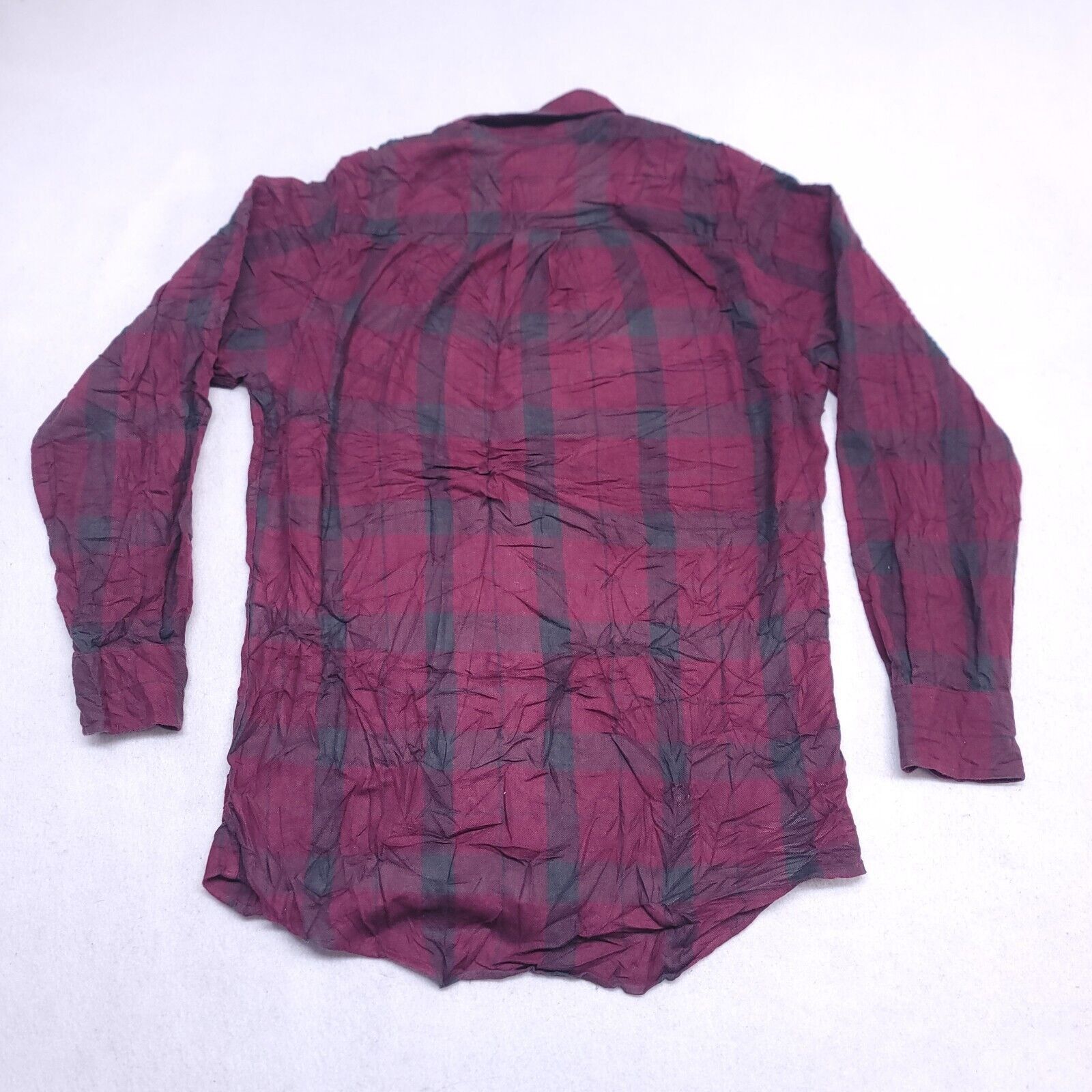 Saddlebred Saddlebred Tartan Flannel Button Up Shirt Mens Size S Red Size US S / EU 44-46 / 1 - 10 Thumbnail