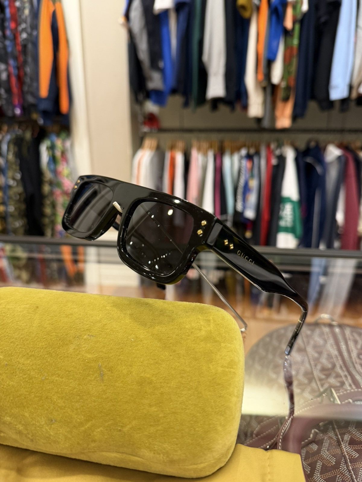 Gucci Gucci GG1262S Sunglasses - Black Size ONE SIZE - 1 Thumbnail