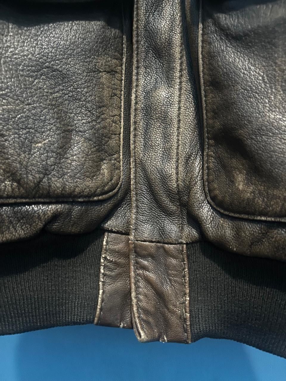 Avirex Avirex Type A2 Leather Flight Jacket Goatskin Flying Tiger Size US XS / EU 42 / 0 - 3 Thumbnail