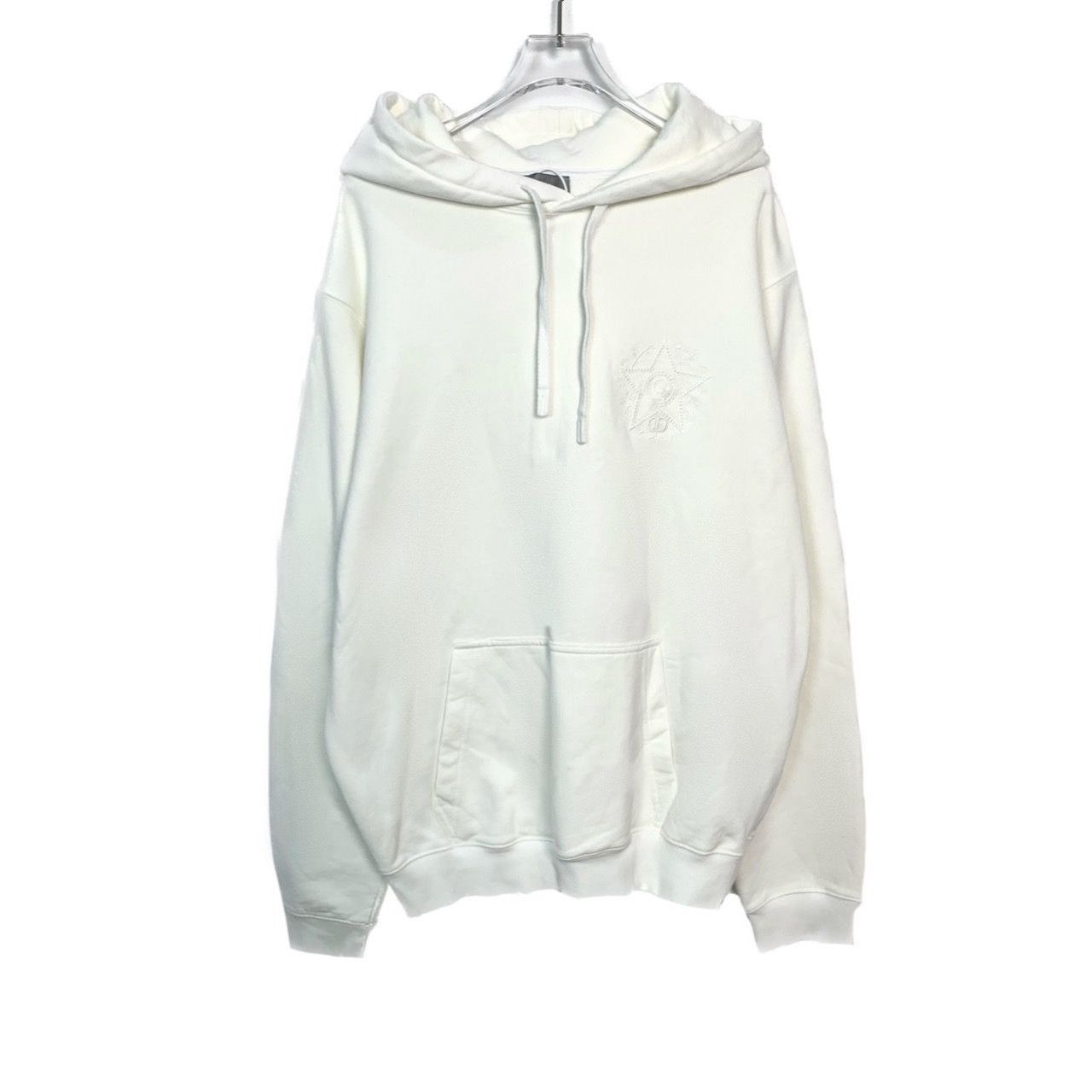 Dior Dior Embroidered Star White Hoodie M Size 100% Cotton & Poly Size M / US 6-8 / IT 42-44 - 1 Thumbnail