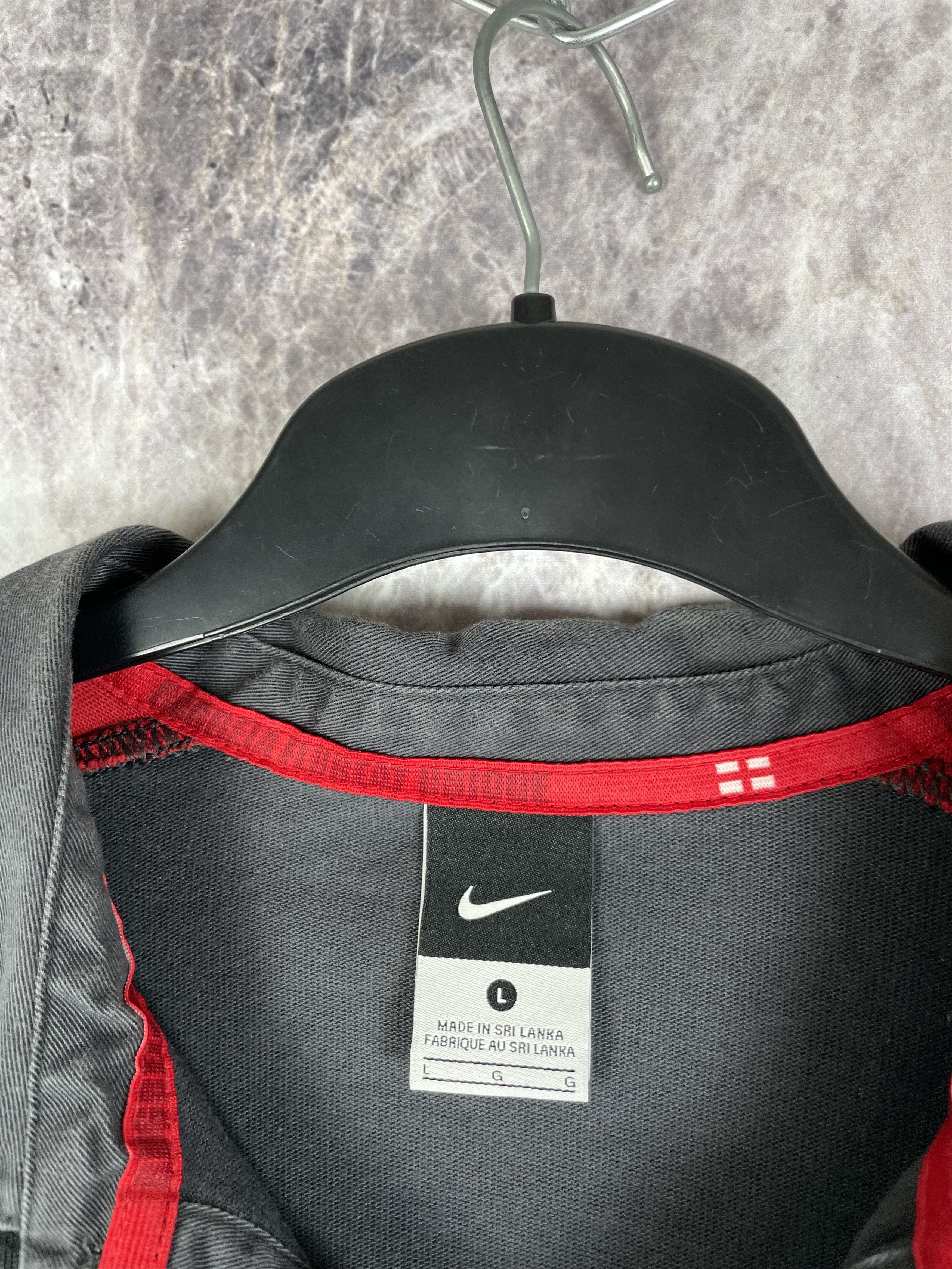 Nike Nike Rugby England Vintage Long Sleeve Polo Shirt Size US L / EU 52-54 / 3 - 4 Thumbnail