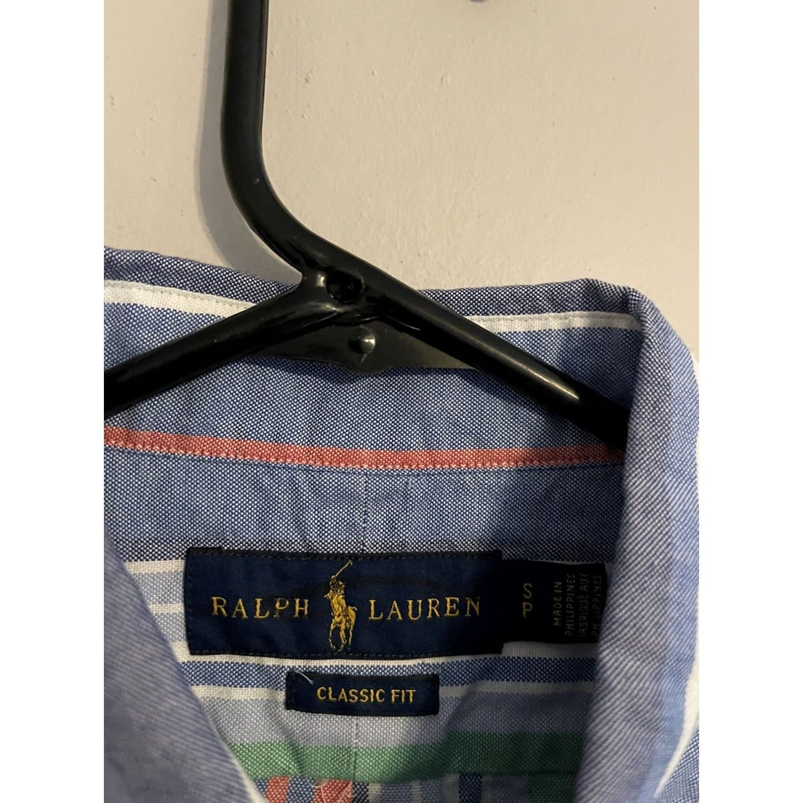 Polo Ralph Lauren Polo Ralph Lauren Classic Fit Pastel Striped L/S Button Up Shirt Men's S New Size US S / EU 44-46 / 1 - 4 Thumbnail