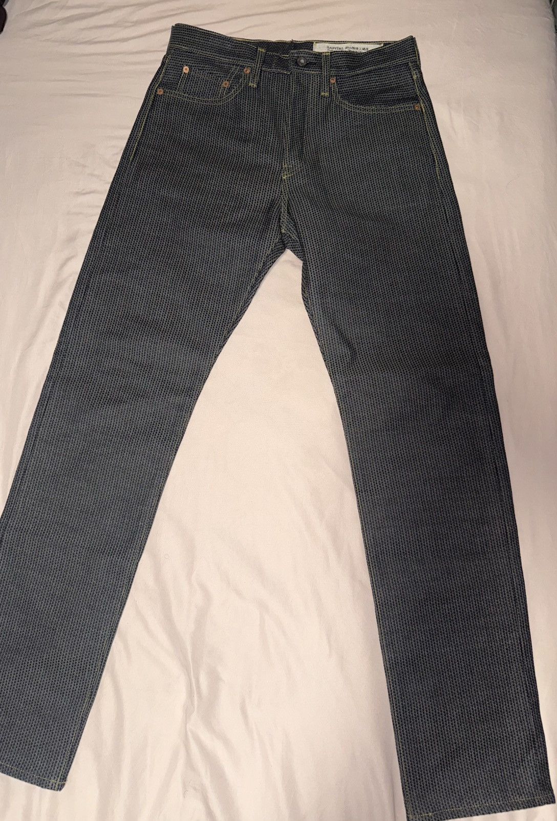 Kapital Kapital Century Denim 5P Monkey Cisco No. 7+S (Sumi) Size US 32 / EU 48 - 2 Thumbnail