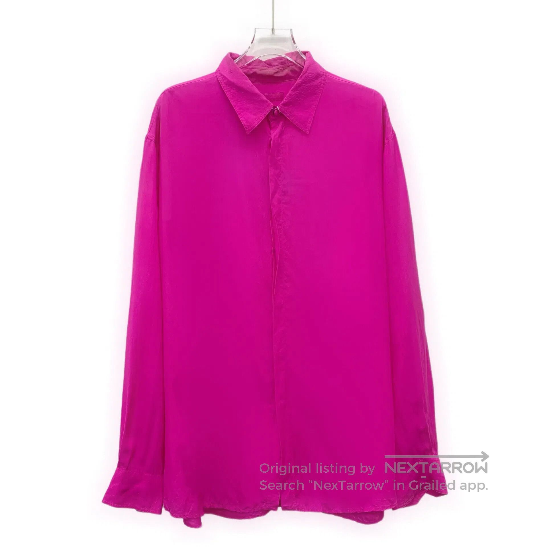 Valentino Valentino Pitaya color mulberry silk lapel single-breasted Size S / US 4 / IT 40 - 1 Thumbnail