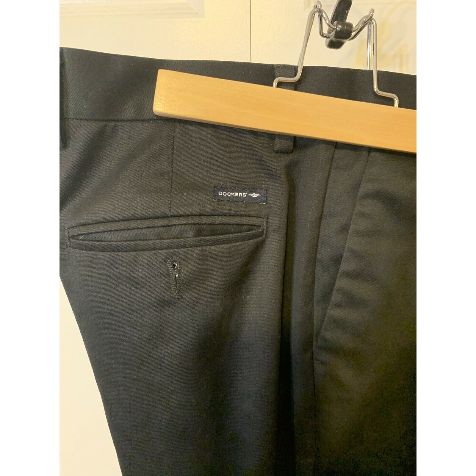 Dockers Dockers D3 Black Chinos Classic Fit Pants 38 X 32 Size US 38 / EU 54 - 3 Thumbnail