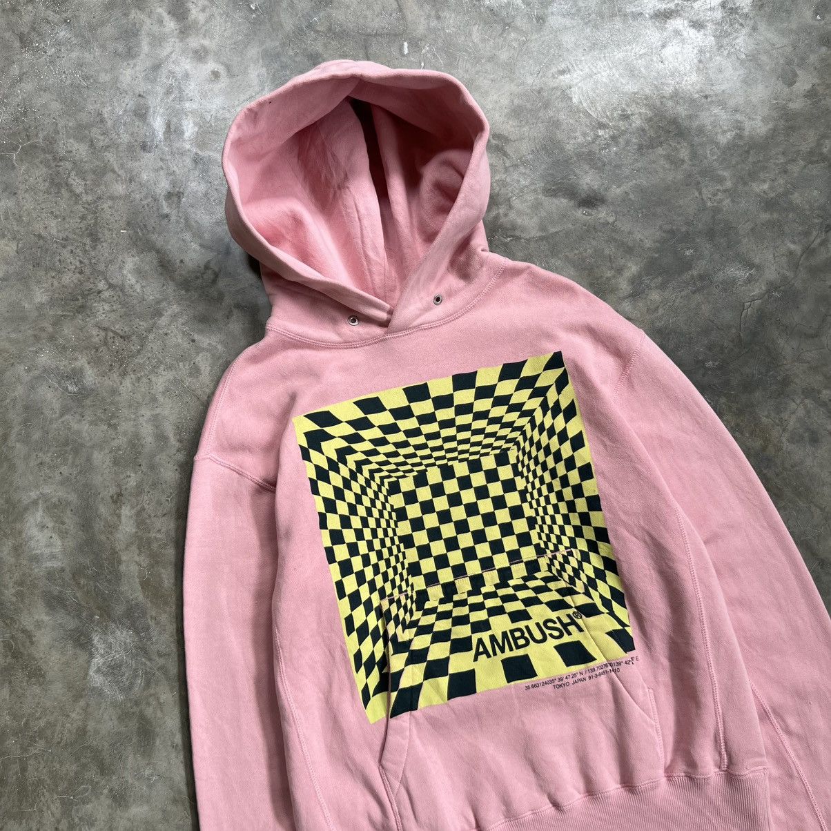 Ambush Design Ambush Optical Print Hoodie Size US M / EU 48-50 / 2 - 2 Thumbnail