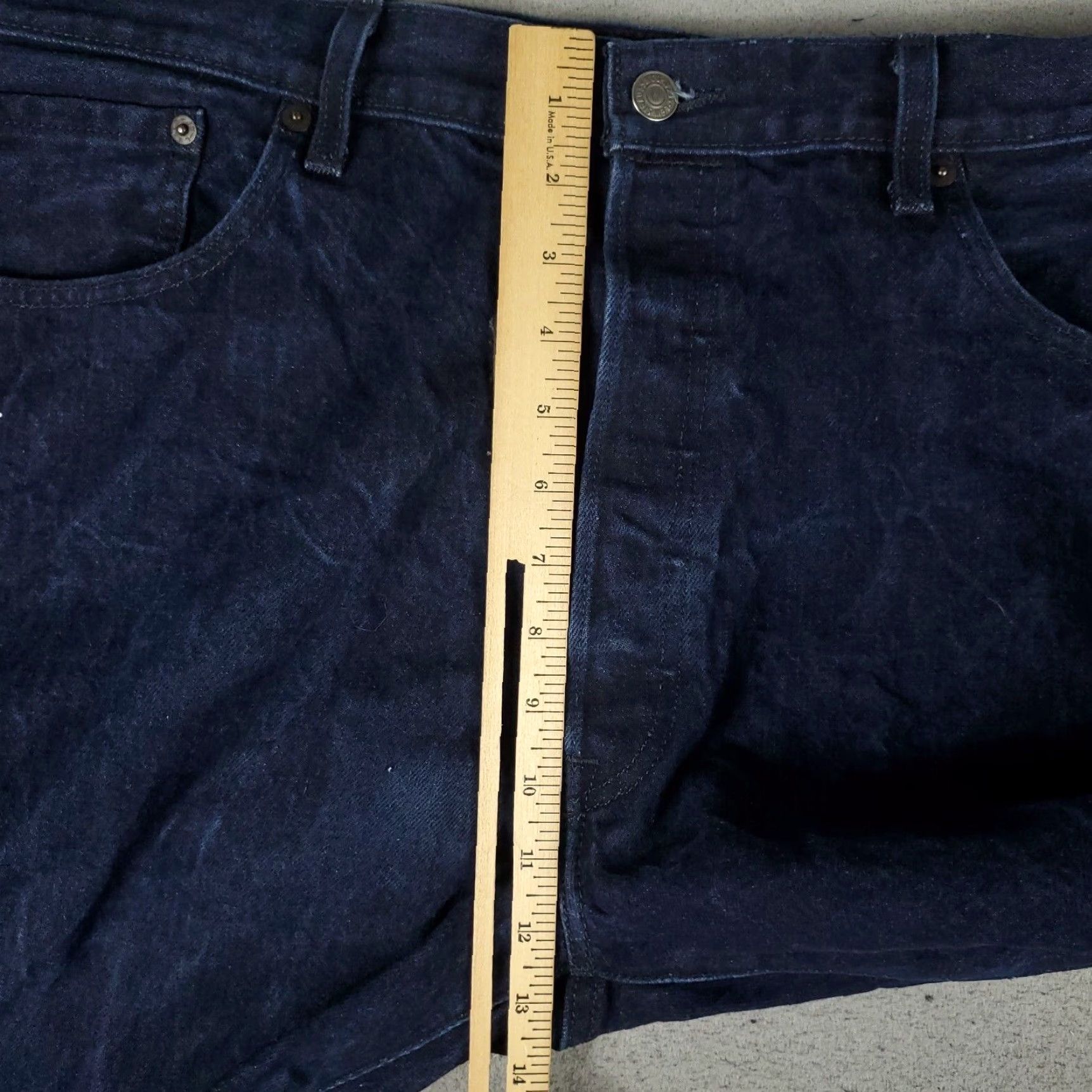 Levi's Levis 501 Jeans Mens 40x31 Blue Straight Leg Denim Pants Size US 40 / EU 56 - 4 Thumbnail
