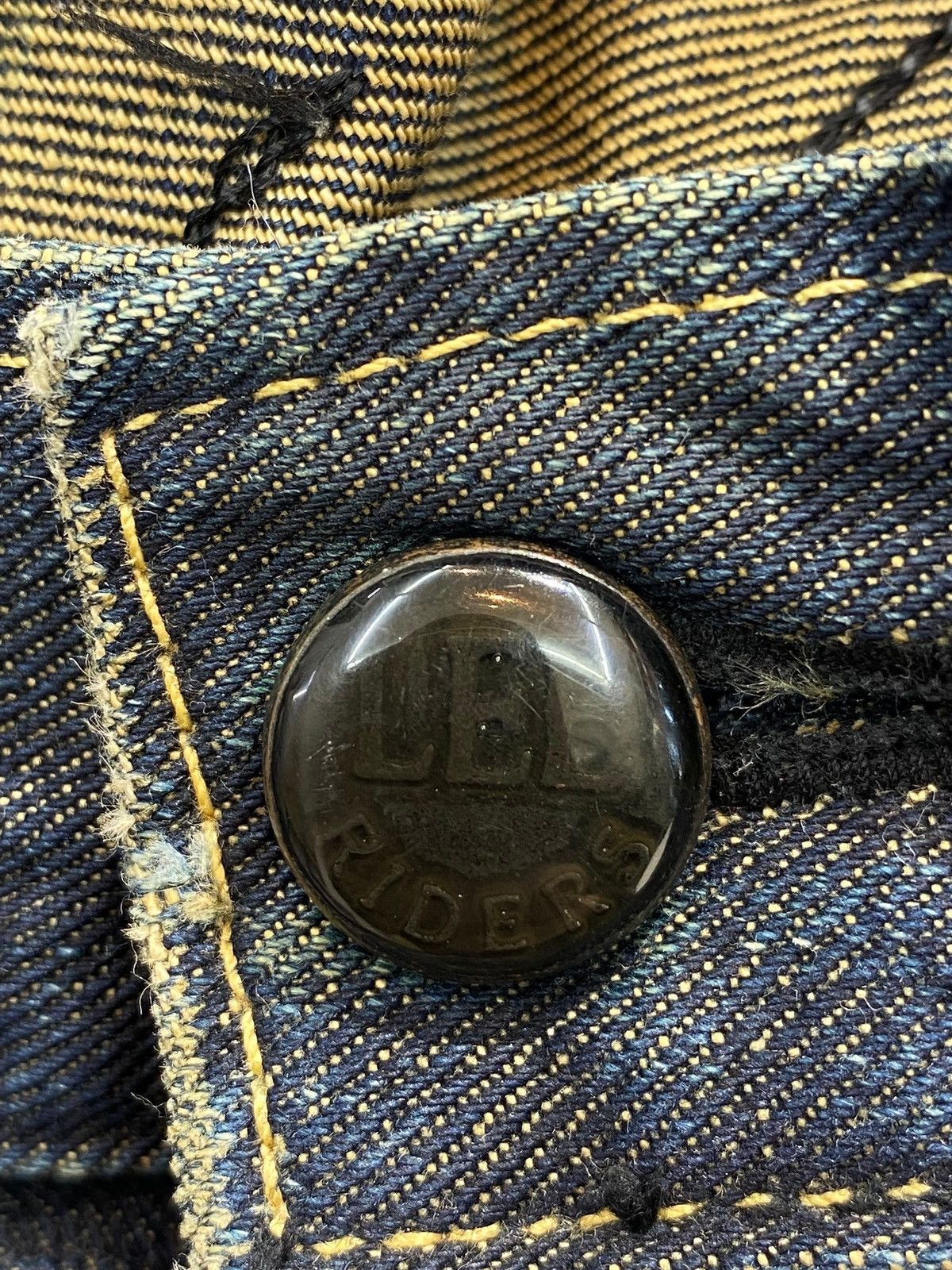 Lee Lee Riders Brand Faded Wash Distress Style Jeans Size US 30 / EU 46 - 12 Thumbnail