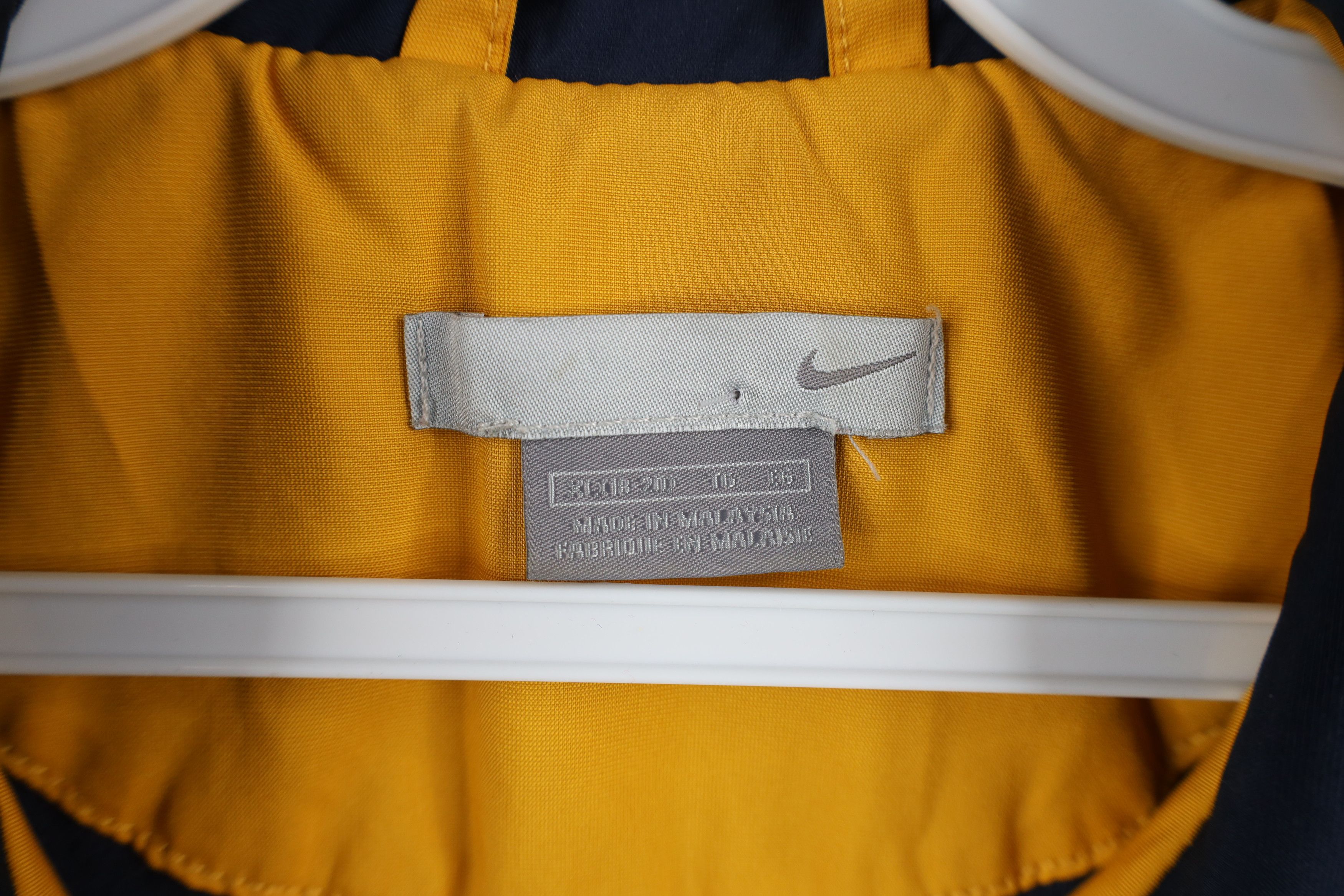 Nike × Vintage Vintage 90s Y2K Nike Scott Mini Swoosh Track Tennis Jacket Size XL / US 12-14 / IT 48-50 - 10 Thumbnail