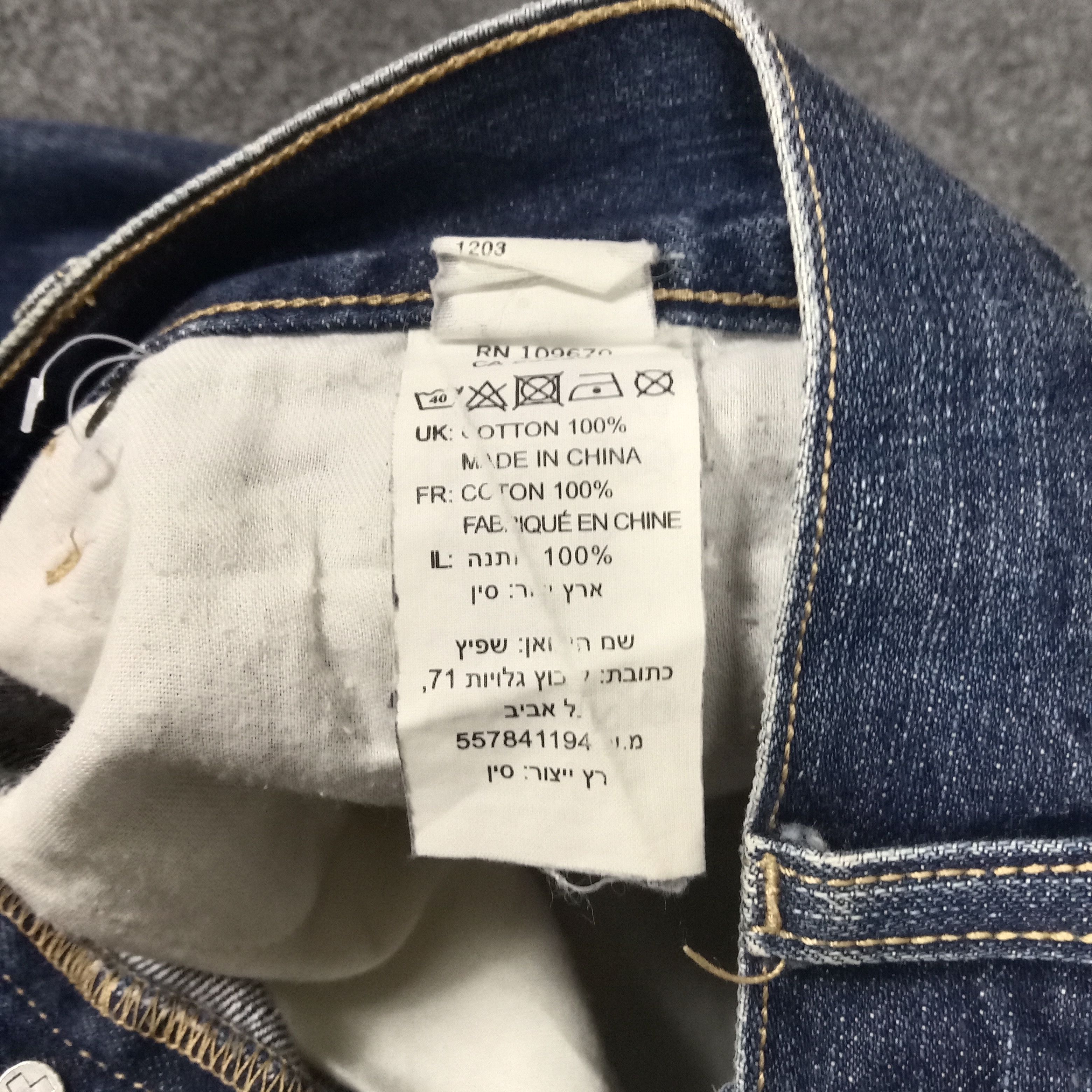 Ksubi Ksubi Australia Brand Fashion Style Denim Jeans Size 35" - 14 Thumbnail