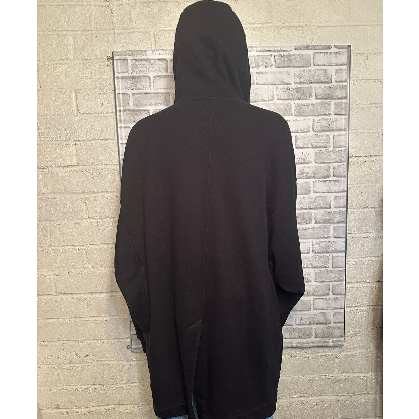 Rick Owens Drkshdw FW22 Strobe Jumbo Peter Hoodie Black size S DU02B4288-F Size US S / EU 44-46 / 1 - 4 Thumbnail