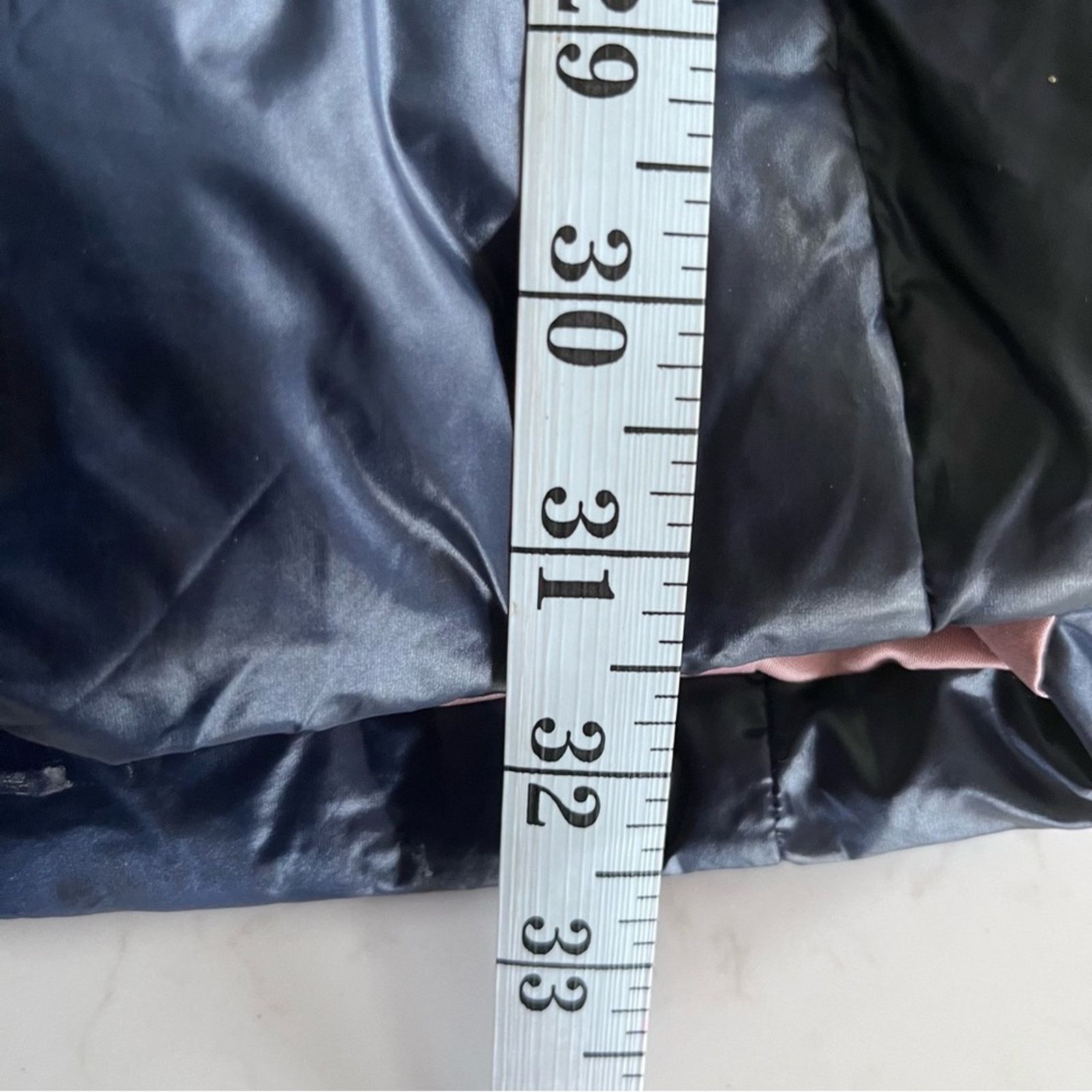Kate Spade Kate Spade Faux Fur-trim Down Puffer Coat In Navy XS Size XS / US 0-2 / IT 36-38 - 7 Thumbnail