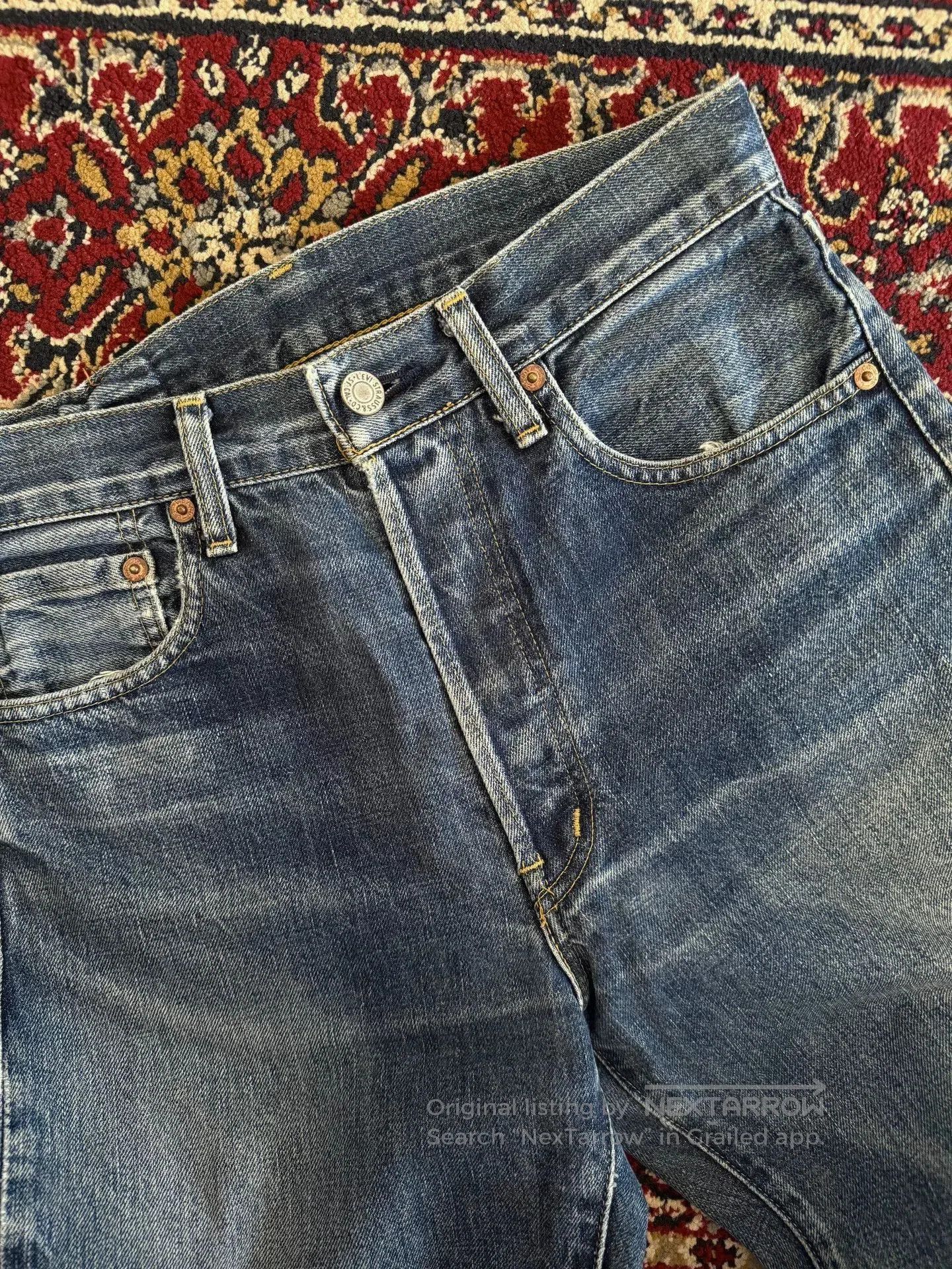 Other Vintage Levis 503 Distressed Jeans. Size US 28 / EU 44 - 4 Thumbnail