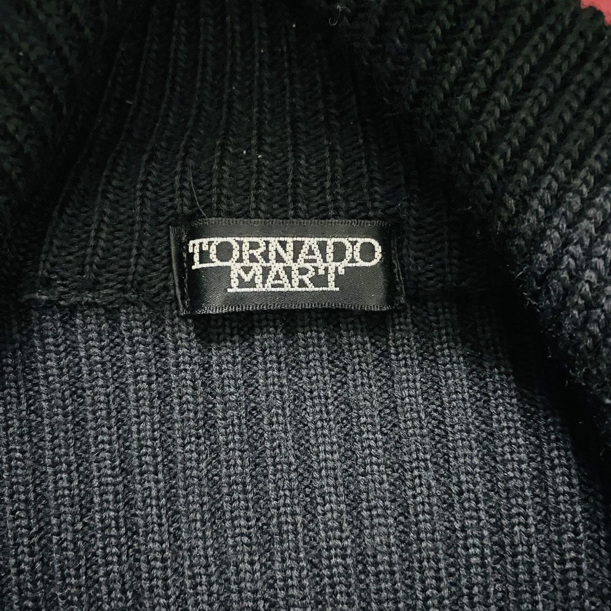 If Six Was Nine 🔥 Tornado mart jacket leather knit Size US M / EU 48-50 / 2 - 7 Thumbnail