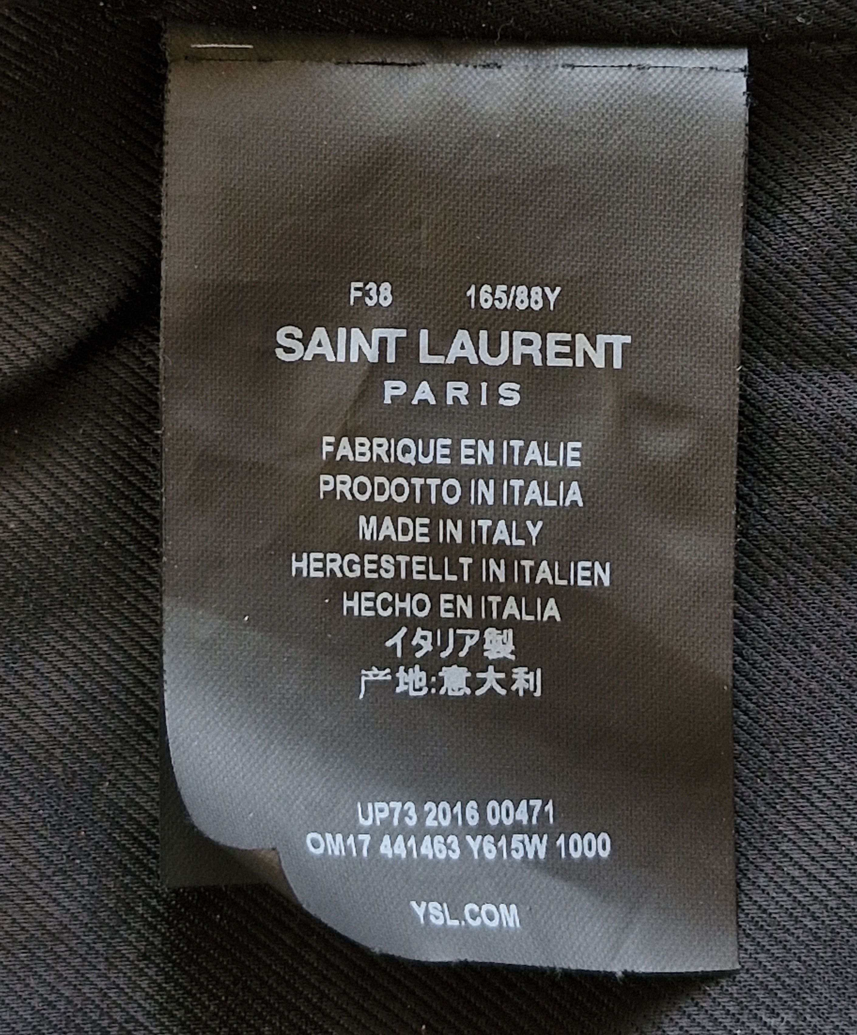 Saint Laurent Paris Womens Saint Laurent Paris velvet coat premium Size S / US 4 / IT 40 - 7 Thumbnail