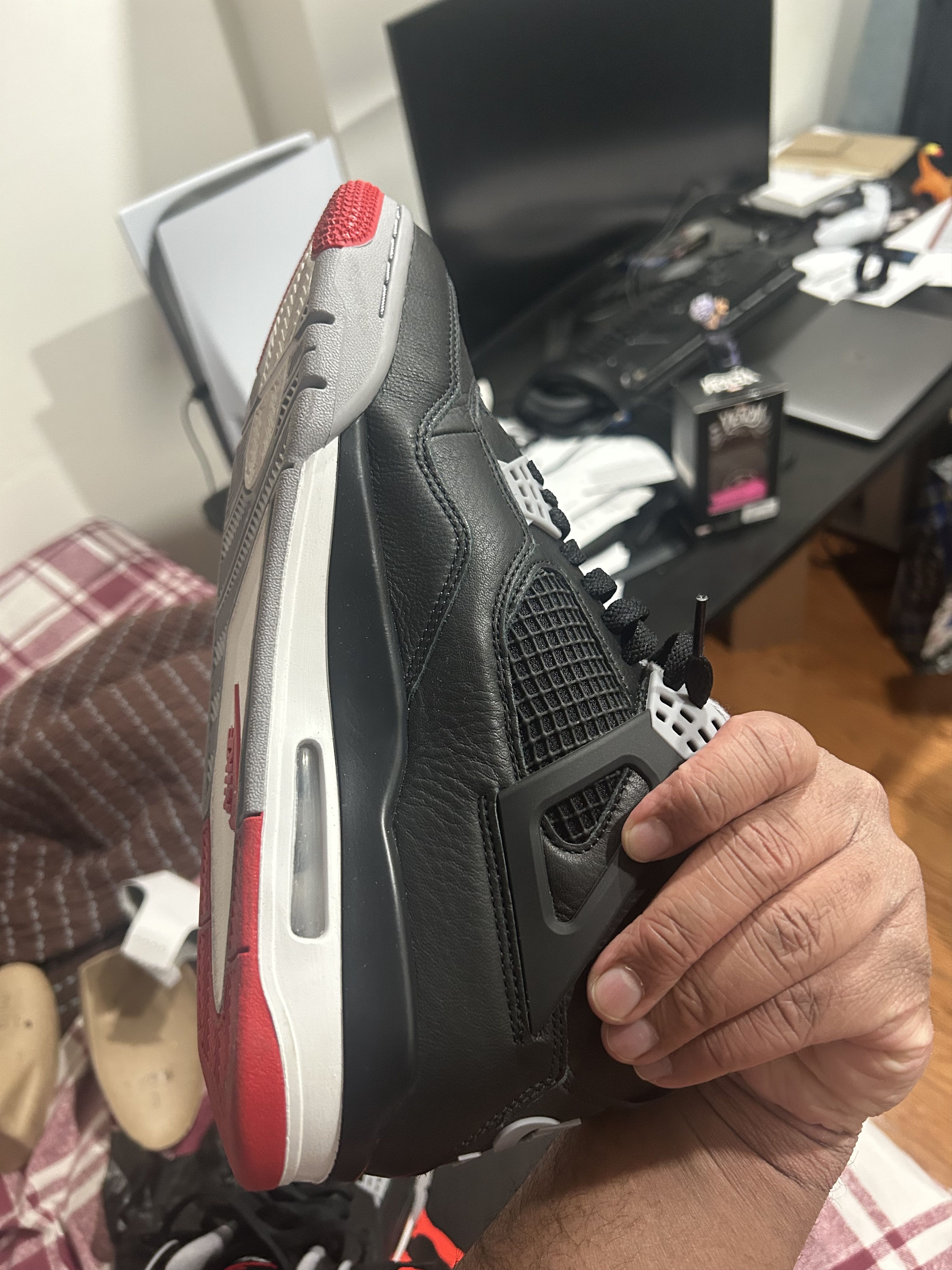 Jordan Brand Jordan 4 bred reimagined Size US 10 / EU 43 - 8 Thumbnail