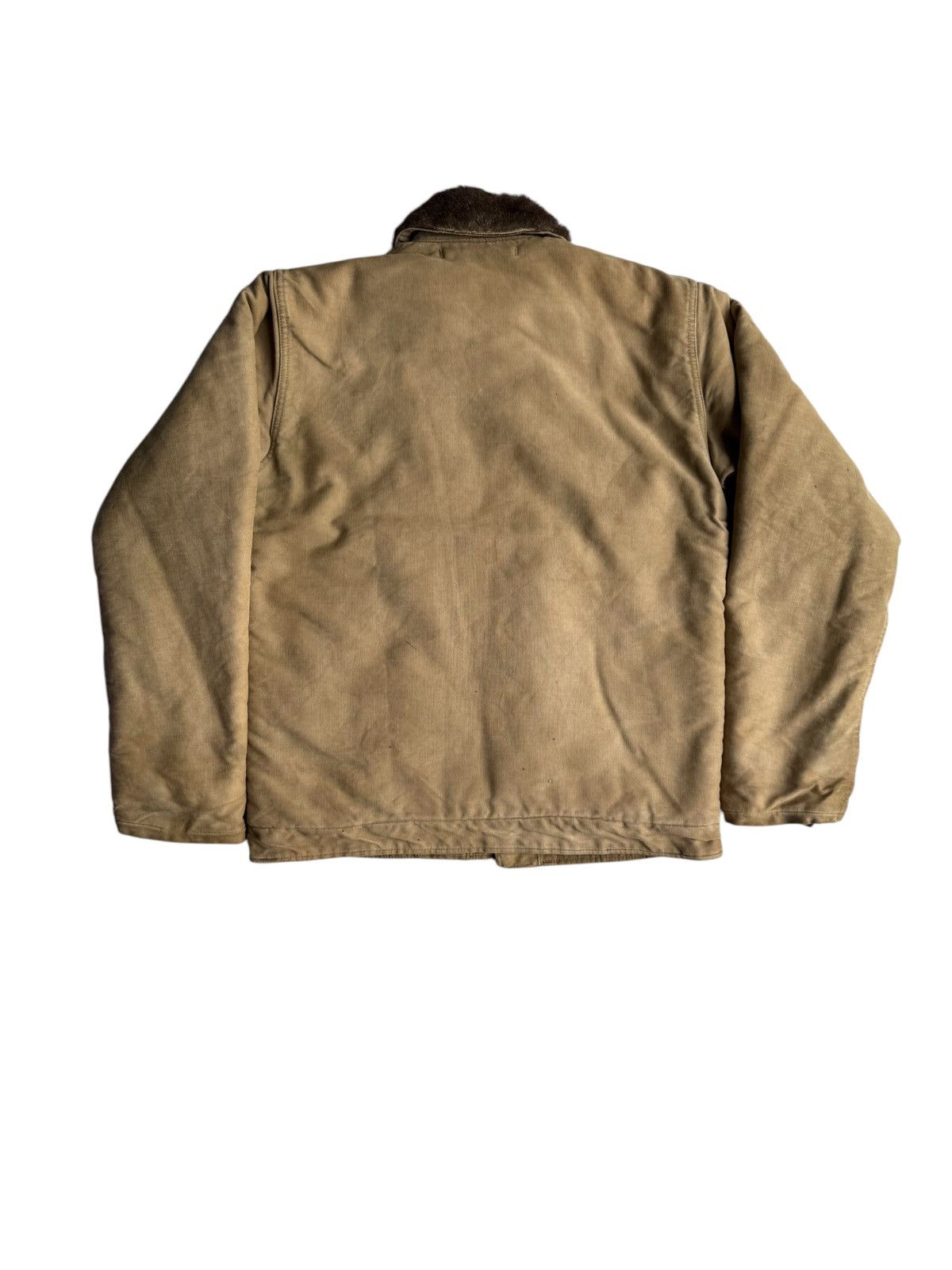 Vintage VERY RARE VINTAGE JACKET DECK N1 ALPACA USN US NAVY WWII Size US M / EU 48-50 / 2 - 2 Thumbnail