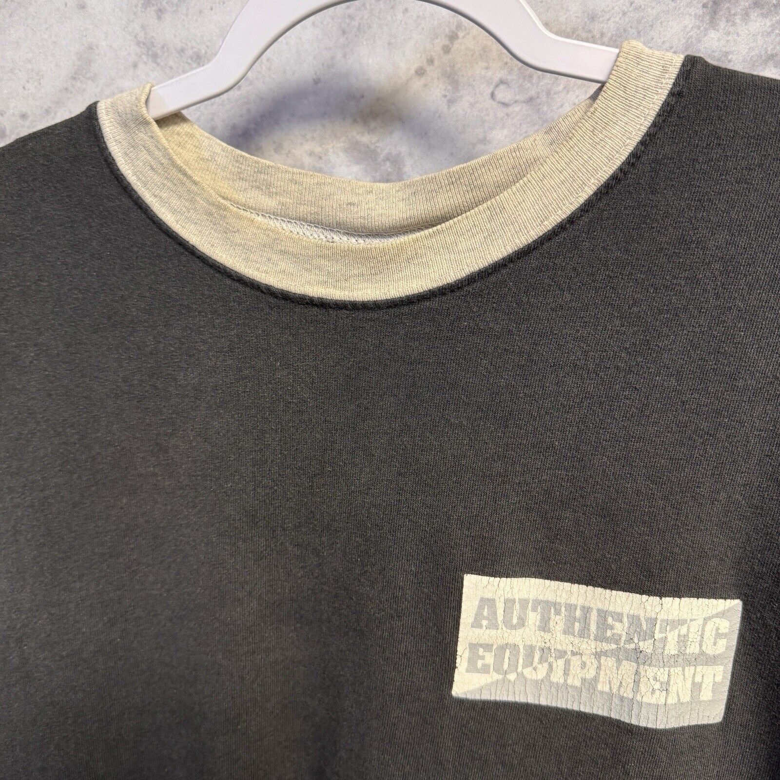 Vintage Vintage 90s Authentic Equipment T Shirt Mens 2XL XXL Active Size US XXL / EU 58 / 5 - 3 Thumbnail