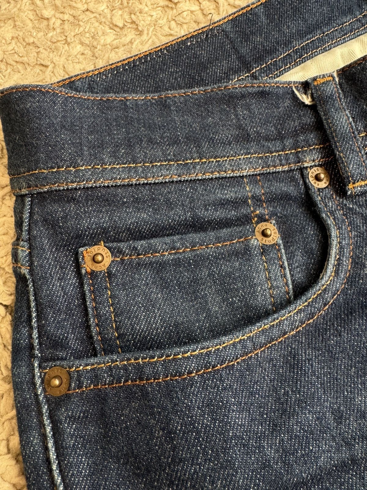 Acne Studios Acne Studios North Indigo Navy Jeans Size 34 Size US 34 / EU 50 - 10 Thumbnail