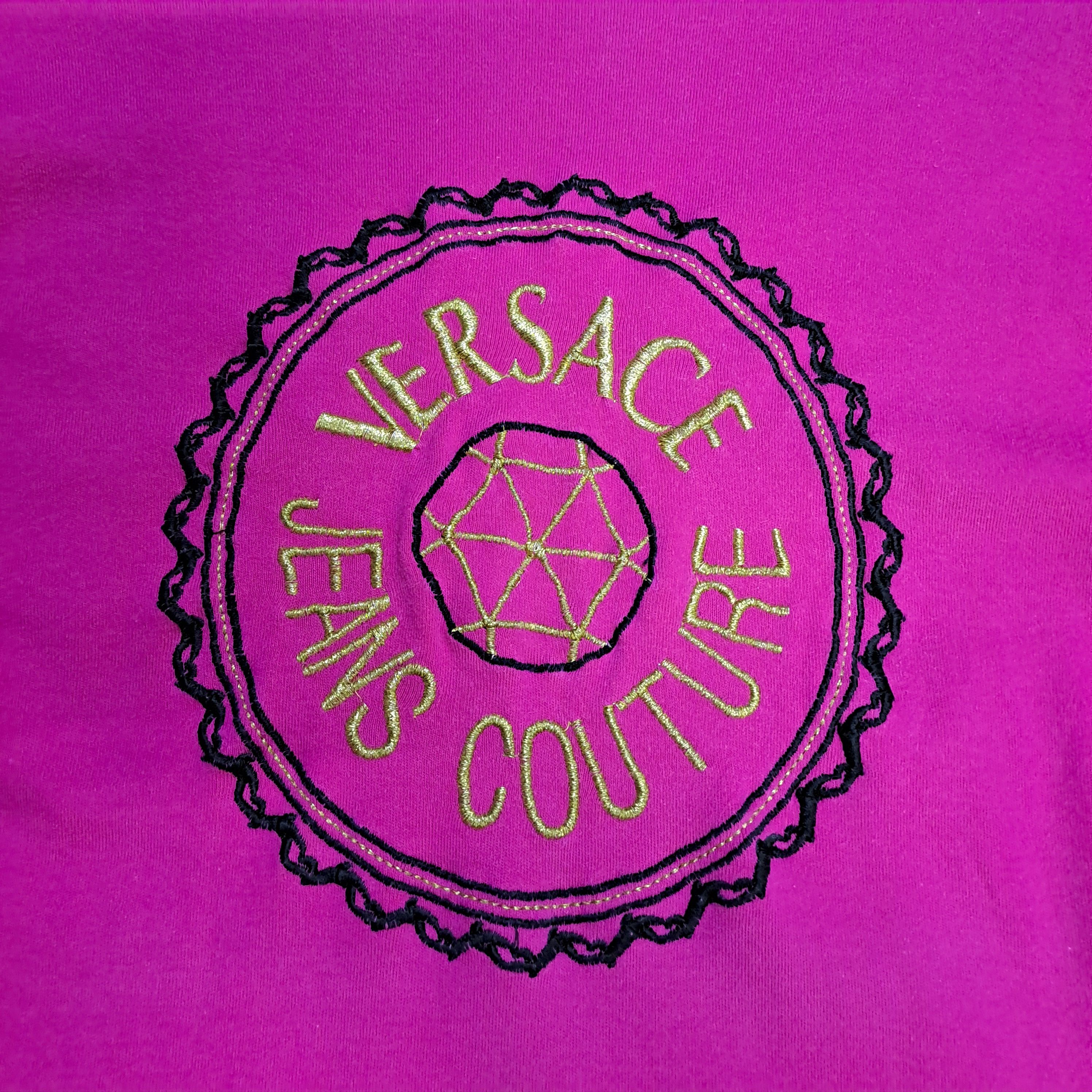Versace Jeans Couture Vintage Versace Jeans Couture Longsleeve T Shirt Size S / US 4 / IT 40 - 2 Thumbnail