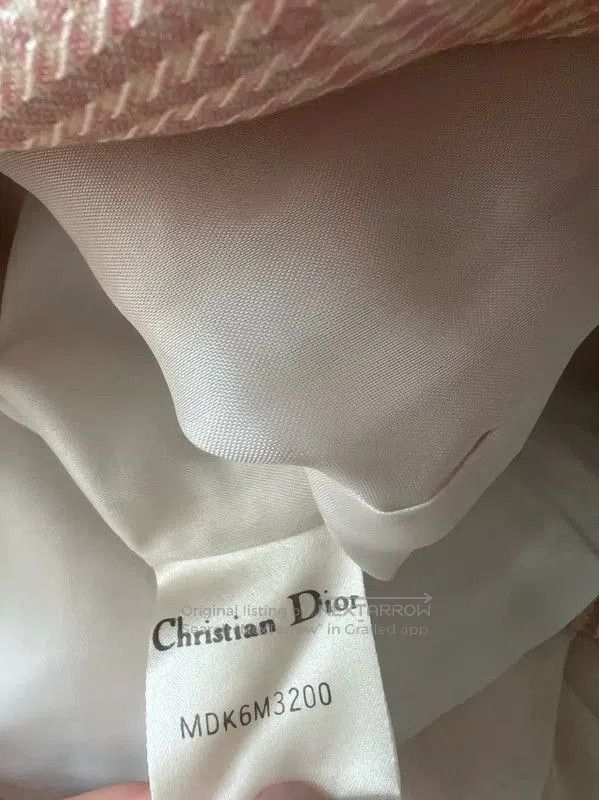 Dior Dior Pink Cotton Women's Jacket . Size L / US 10 / IT 46 - 3 Thumbnail