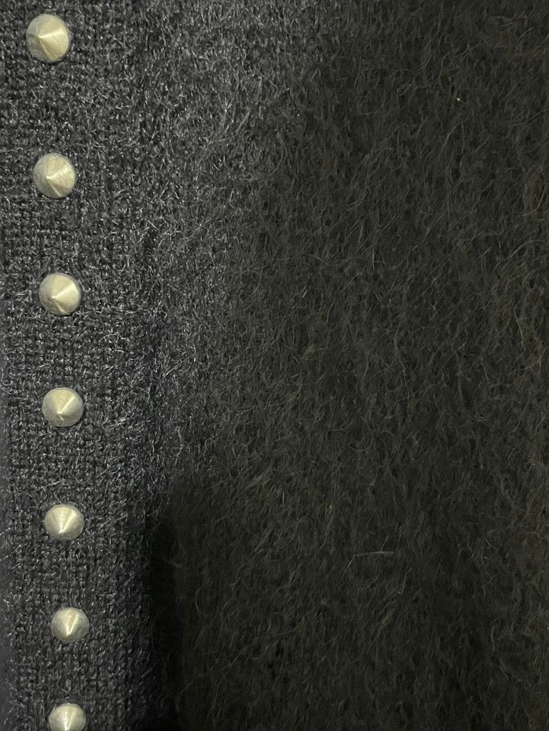Saint Laurent Paris saint Laurent paris14fw genuine studded wool black shirt Size US XS / EU 42 / 0 - 3 Thumbnail