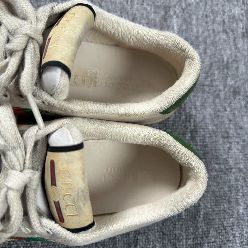 Gucci Gucci Green Enamel Sneakers for Women-2505 Size US 6 / IT 36 - 5 Thumbnail