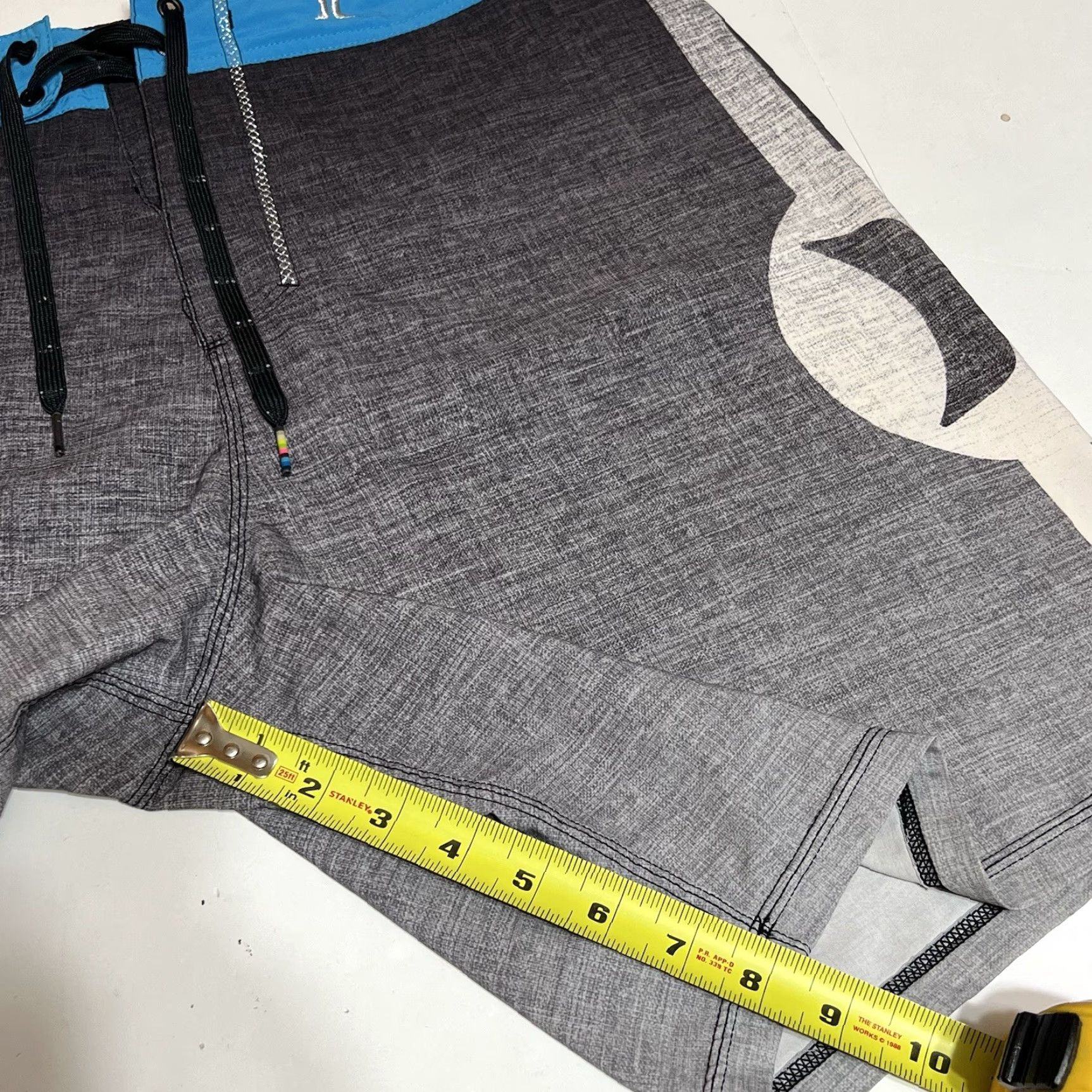 Hurley Hurley Phantom Boardshorts Mens 36 Swim Trunks Surf Pocket Lightweight Gray Size US 36 / EU 52 - 5 Thumbnail