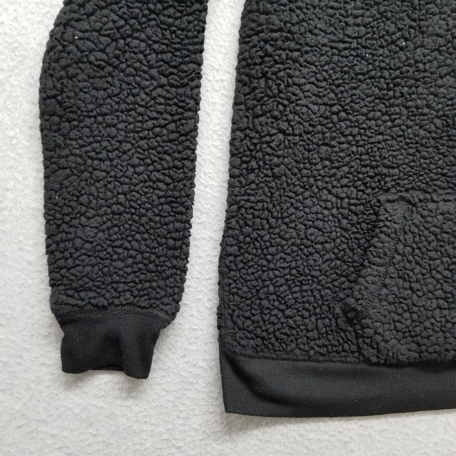 Other No Boundaries Sherpa Jacket Womens M Pockets Zip Mock Neck Size M / US 6-8 / IT 42-44 - 2 Thumbnail