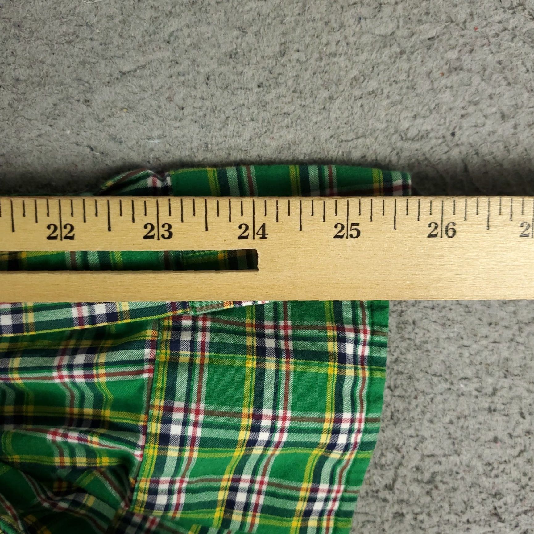 Ralph Lauren Ralph Lauren Mens Large Green Plaid Button-Up Shirt Long Sleeve Casual Size US L / EU 52-54 / 3 - 6 Thumbnail
