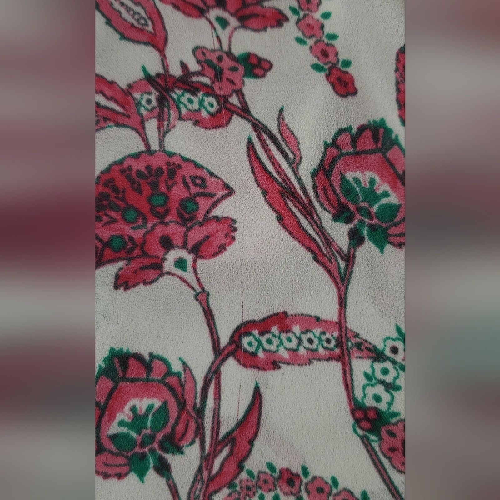 Other Rose and Olive Paisley Blouse Medium Size M / US 6-8 / IT 42-44 - 9 Thumbnail