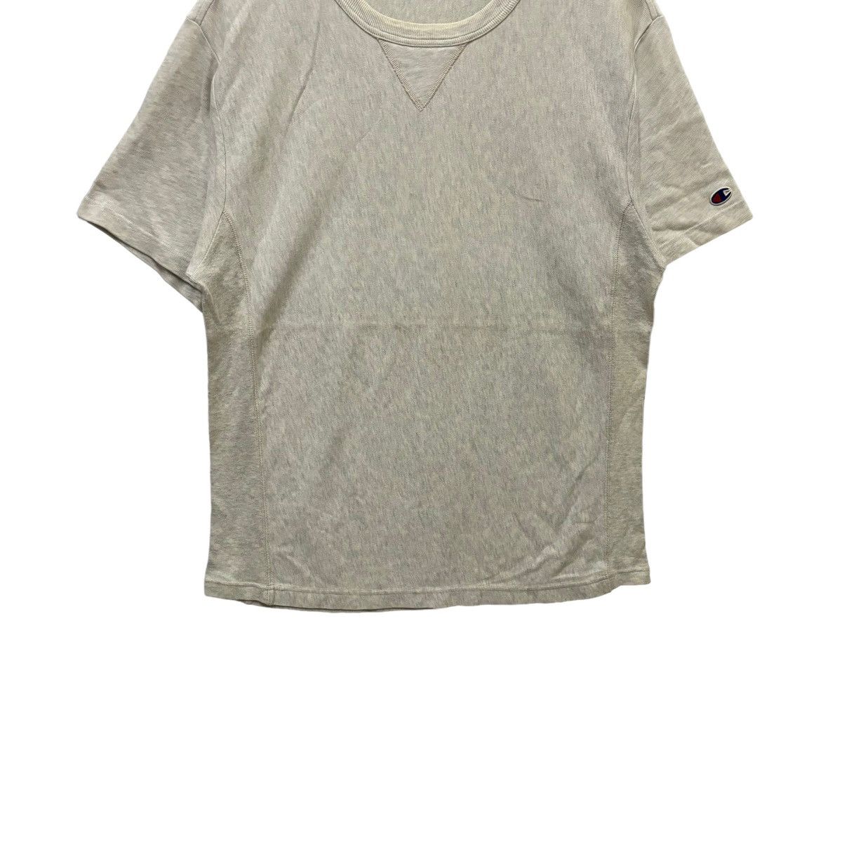 Champion × Japanese Brand Vintage Champion Reverse Weave Plain Tshirt Size US L / EU 52-54 / 3 - 3 Thumbnail