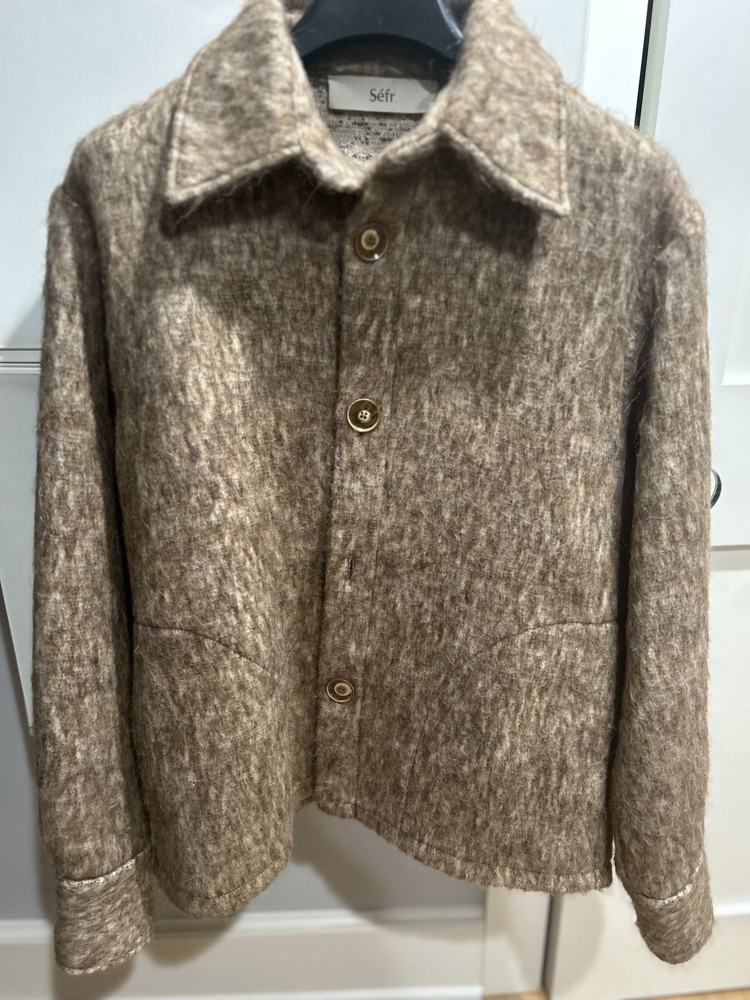 Sefr Rip Wool Jacket | Grailed