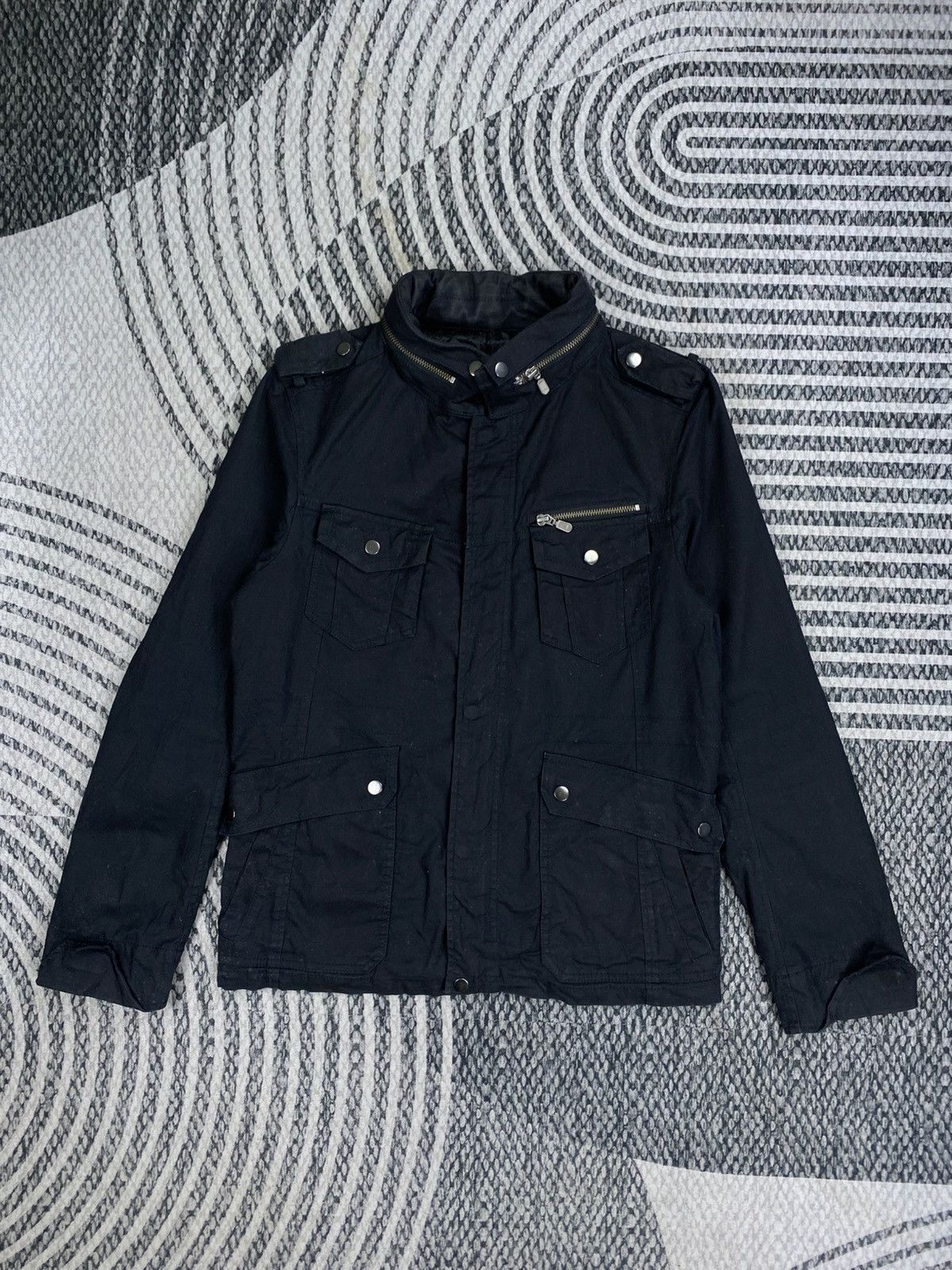 Michel Klein Klein Plus Homme Multipocket Zipper Jacket Size US S / EU 44-46 / 1 - 1 Thumbnail