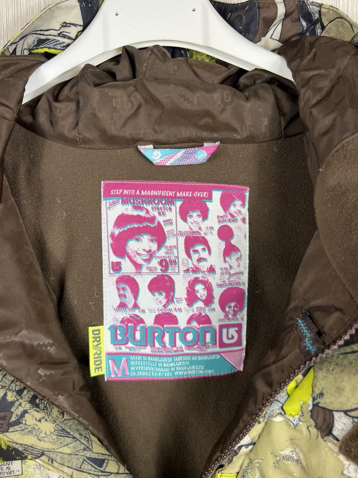 Burton Vintage Burton full print comics ski jacket snow gorpcore Size US M / EU 48-50 / 2 - 15 Thumbnail