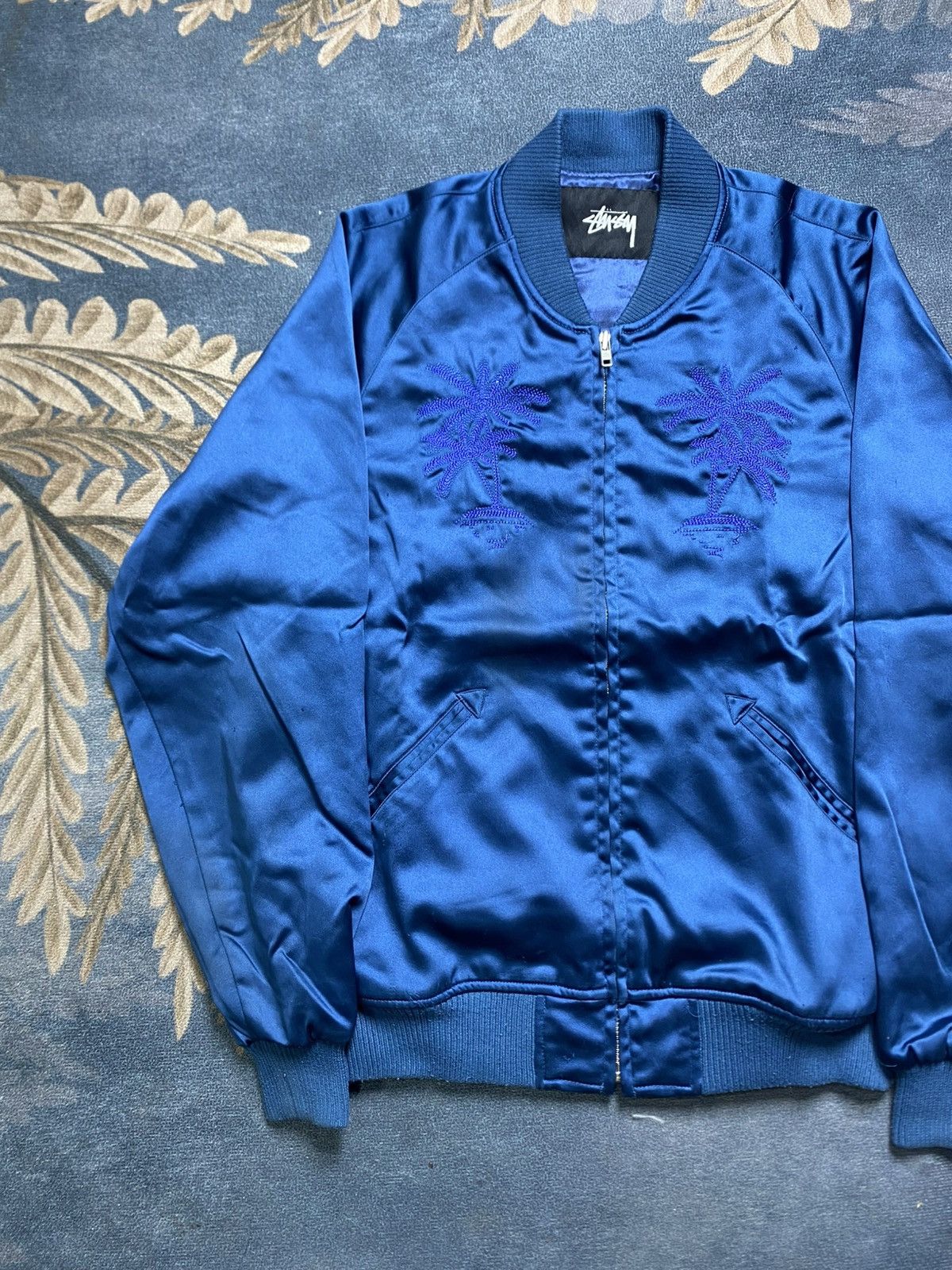 Other VINTAGE STUSSY SOUVENIR JACKET BOMBER EMBROIDERY DESIGN Size US L / EU 52-54 / 3 - 6 Thumbnail