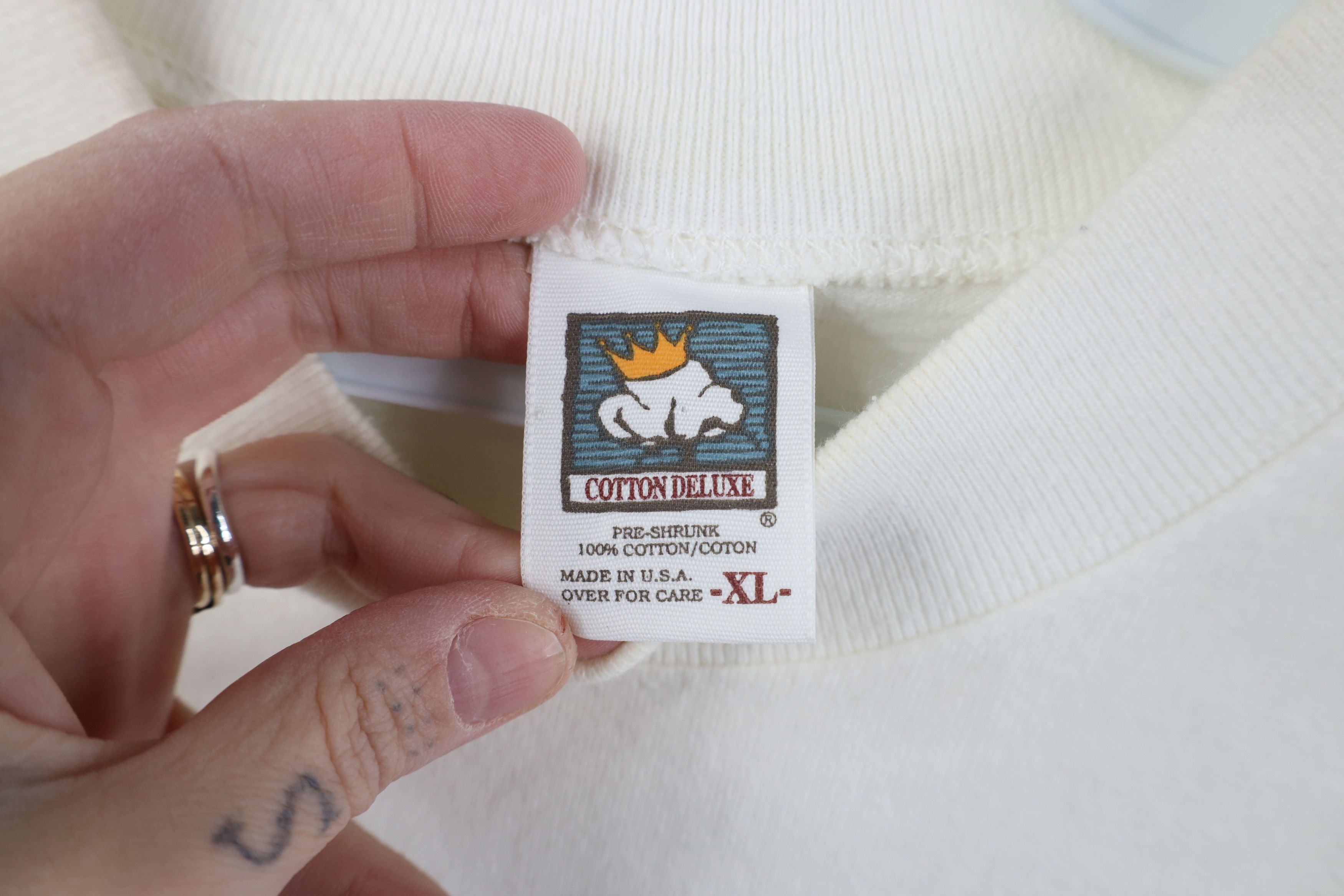 Vintage Vintage 90s Champions Mock Neck Long Sleeve T-Shirt USA Size US XL / EU 56 / 4 - 6 Thumbnail