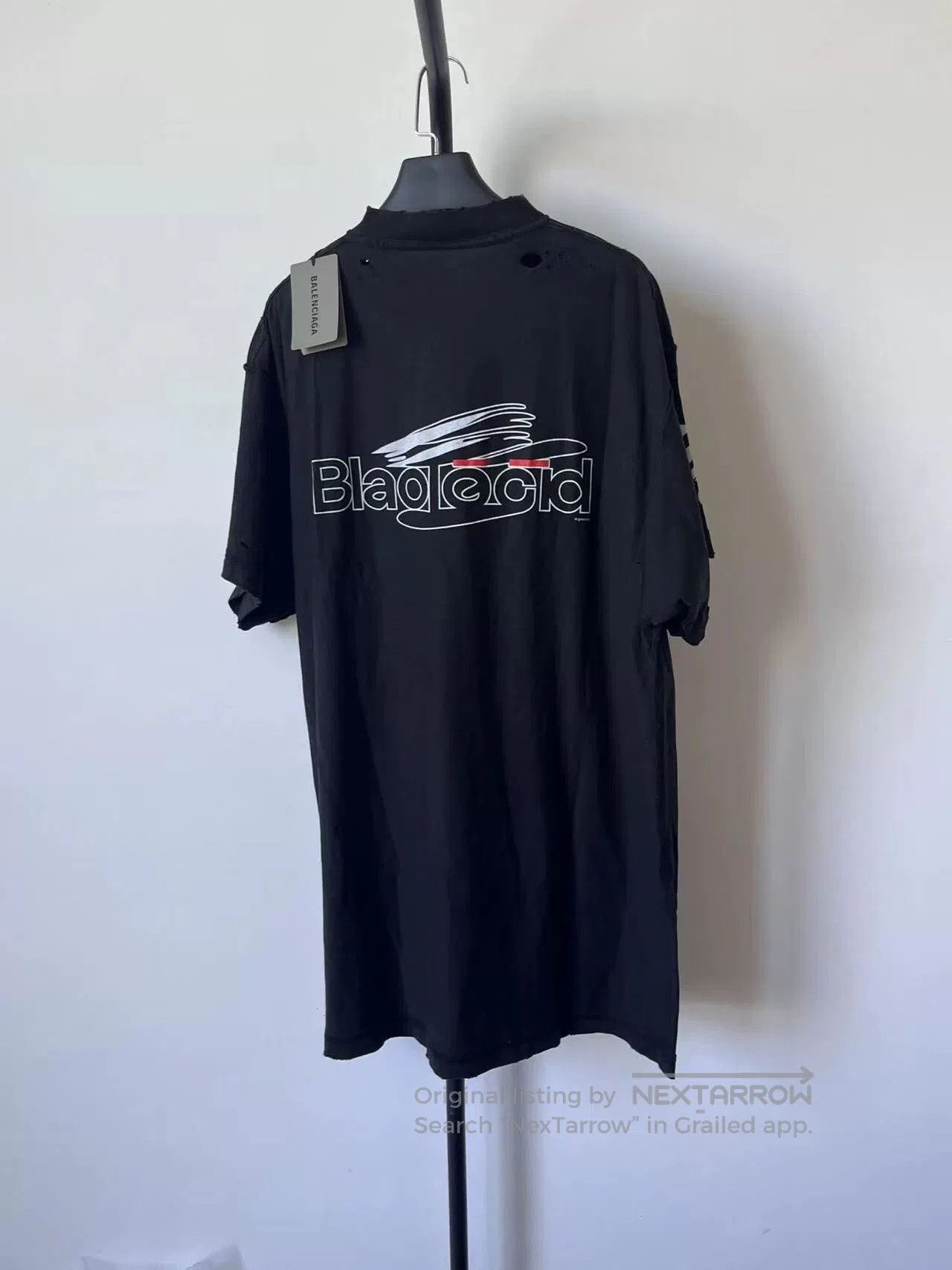 Balenciaga Balenciaga Manchester United Mud-Dye Distressed T-Shirt. Size US M / EU 48-50 / 2 - 2 Thumbnail