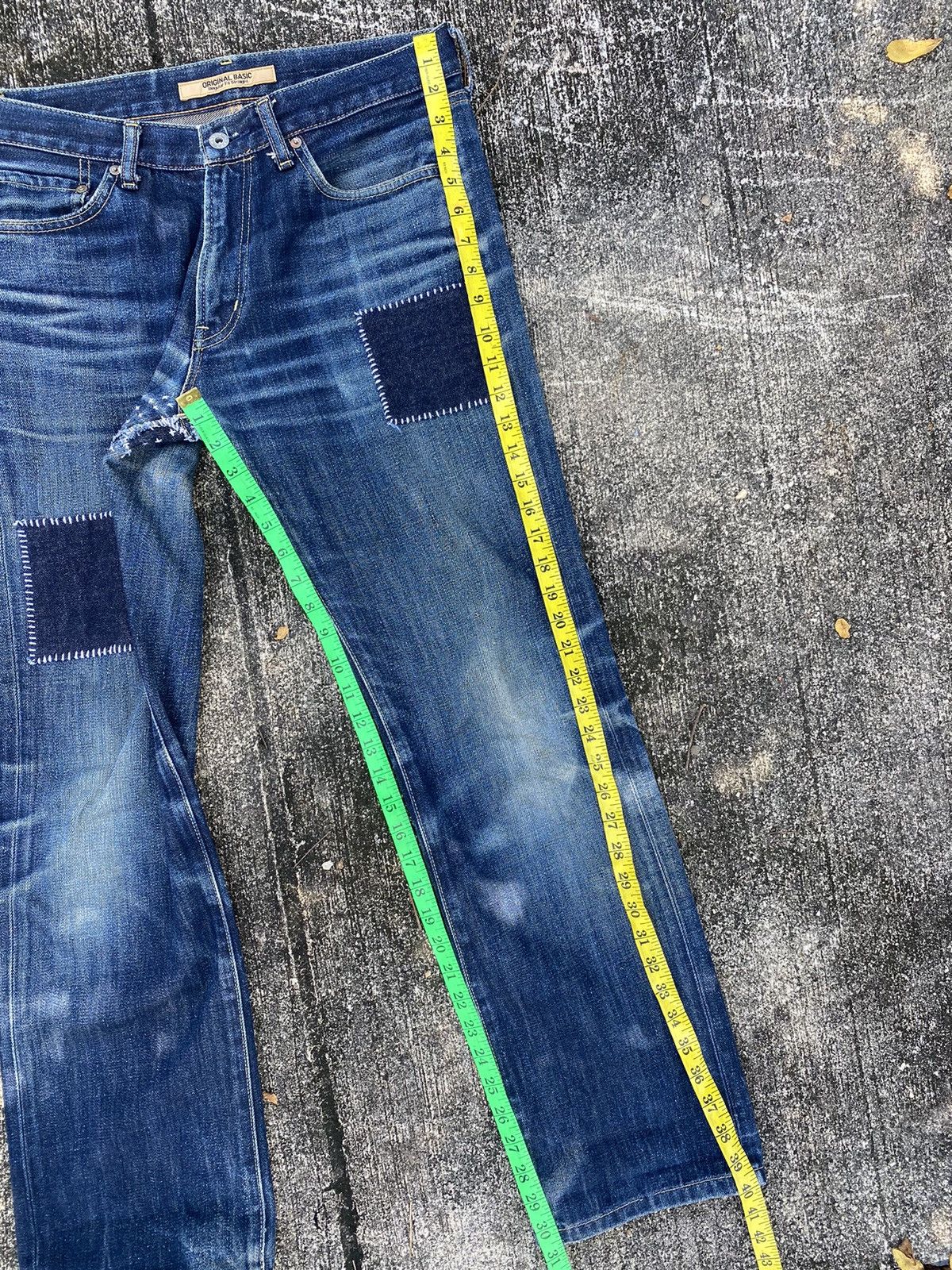 Uniqlo 🔥 Offer Best 🔥 Vintage Distressed Uniqlo Jeans S002 Size US 33 - 19 Thumbnail