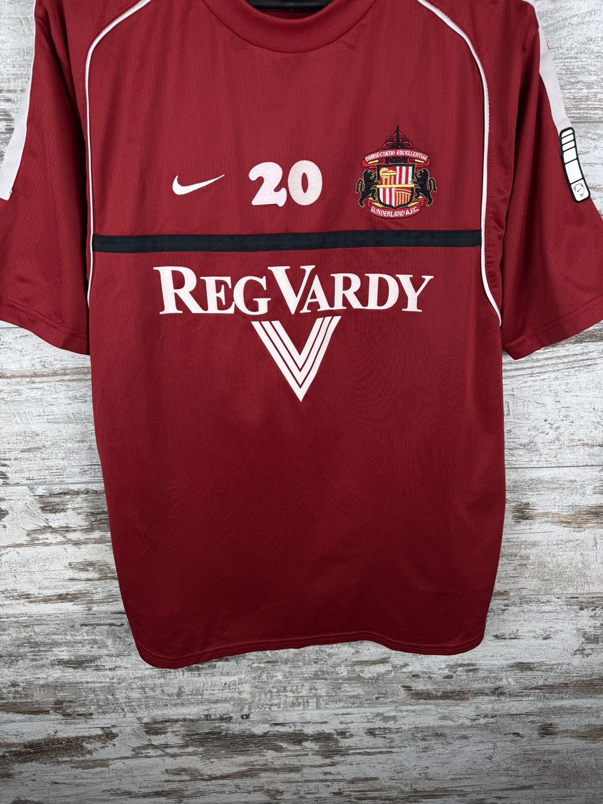 Nike × Vintage Mens Vintage Nike Sunderland A.F.C. Soccer jersey T-shirt Size US XL / EU 56 / 4 - 3 Thumbnail