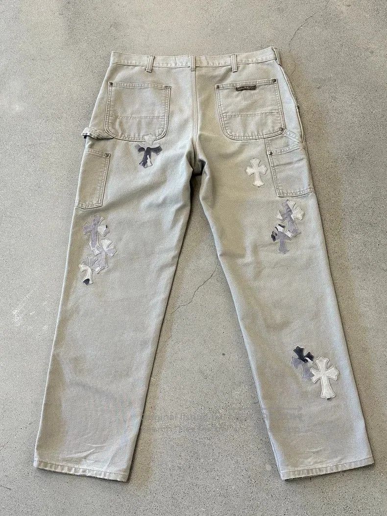 Chrome Hearts Chrome Hearts camo cross khaki work pants. Size US 36 / EU 52 - 7 Thumbnail