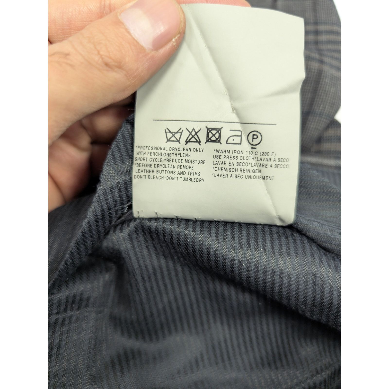 Tom Ford o1rshd1 CC20 Checked Casual Pants in Grey Size US 42 / EU 58 - 18 Thumbnail