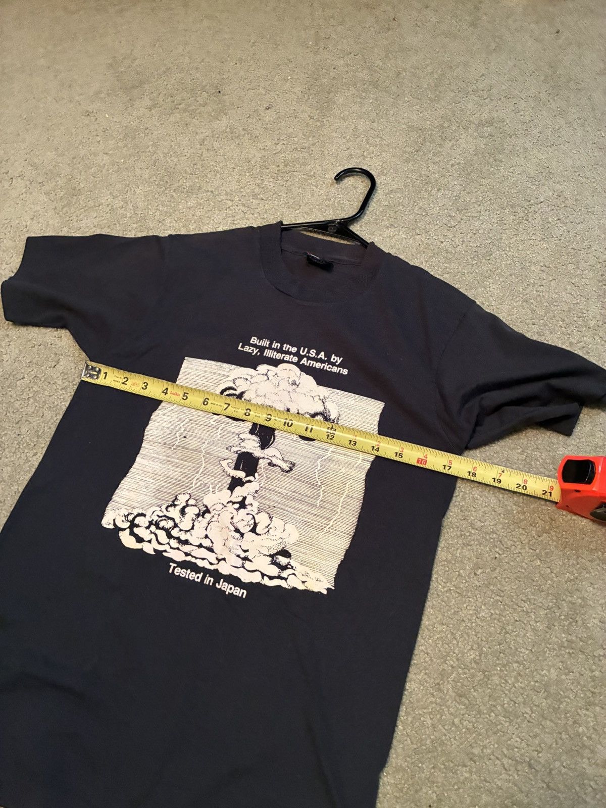 Vintage Vintage 1980’s Nuke mushroom cloud tee shirt Size US M / EU 48-50 / 2 - 4 Thumbnail