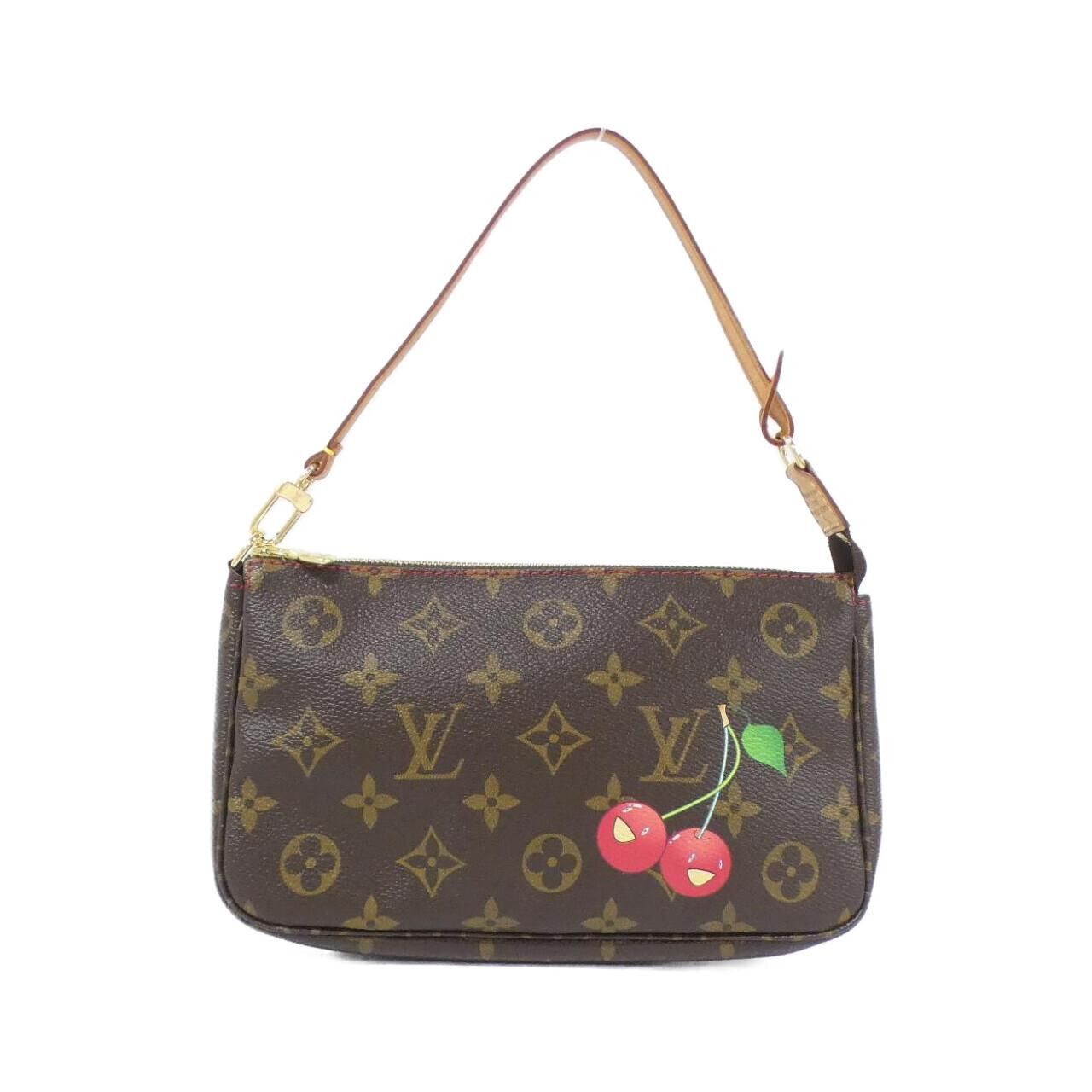 Louis Vuitton Louis Vuitton Monogram Pochette Accessoires Pouch Textile Clutch Bag M95008 DUTY FREE for USA