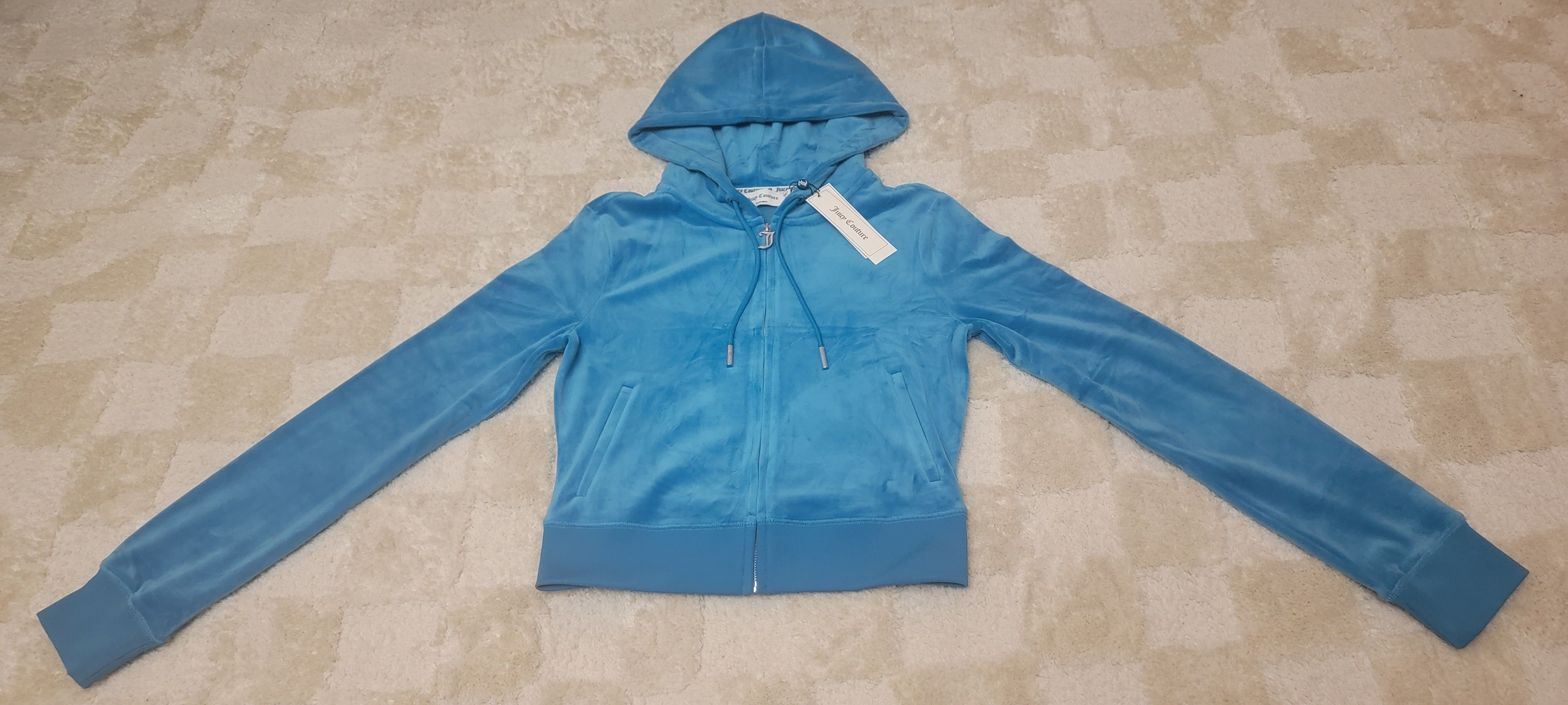 Juicy Couture OG Big Bling Velour Hoodie Size S / US 4 / IT 40 - 1 Thumbnail