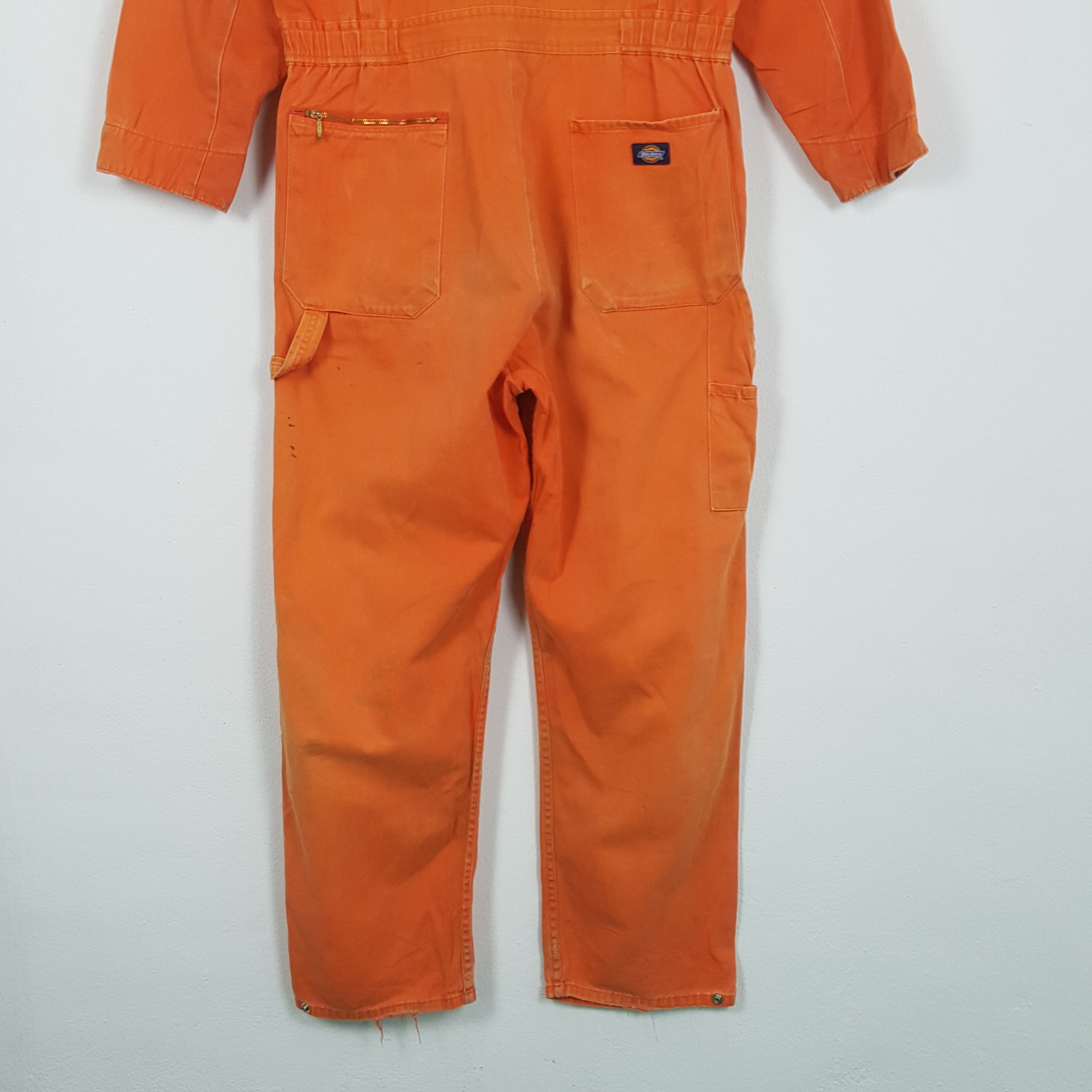 Vintage DICKIES x Skull Design Custom Style Coverall Jacket