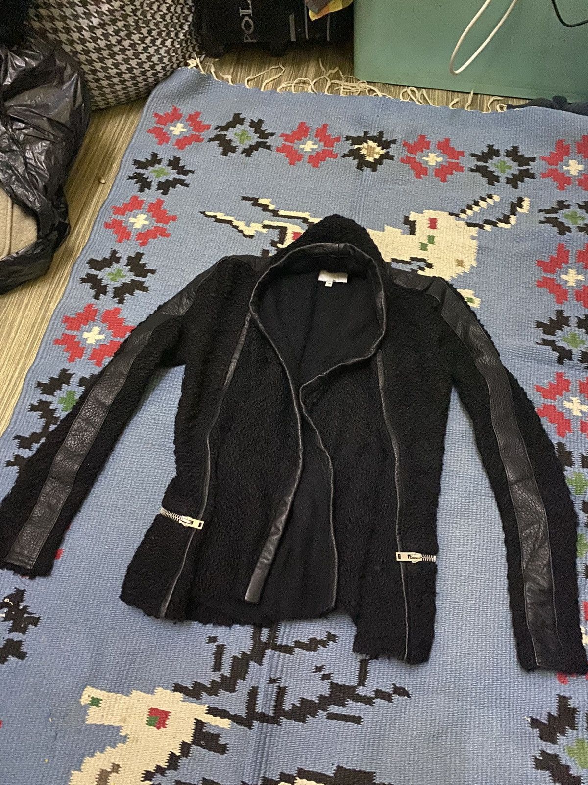 Iro IRO JAMIREL LEATHER LINING NONE BUTTON JACKET Size XS / US 0-2 / IT 36-38 - 4 Thumbnail