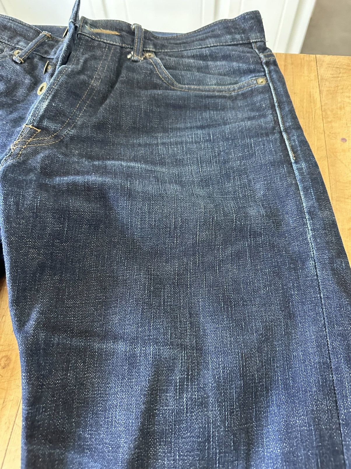 Japan Blue 100% cotton Japanese selvedge Size US 34 / EU 50 - 2 Thumbnail