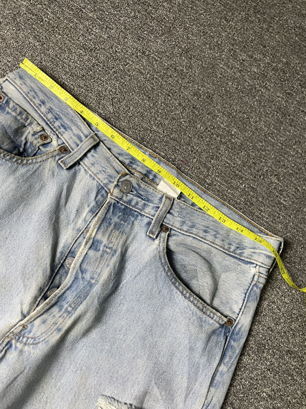 Levi's Vintage Clothing × Vintage Vintage LEVIS Men’s Ripped Jeans (91) Size US 32 / EU 48 - 7 Thumbnail